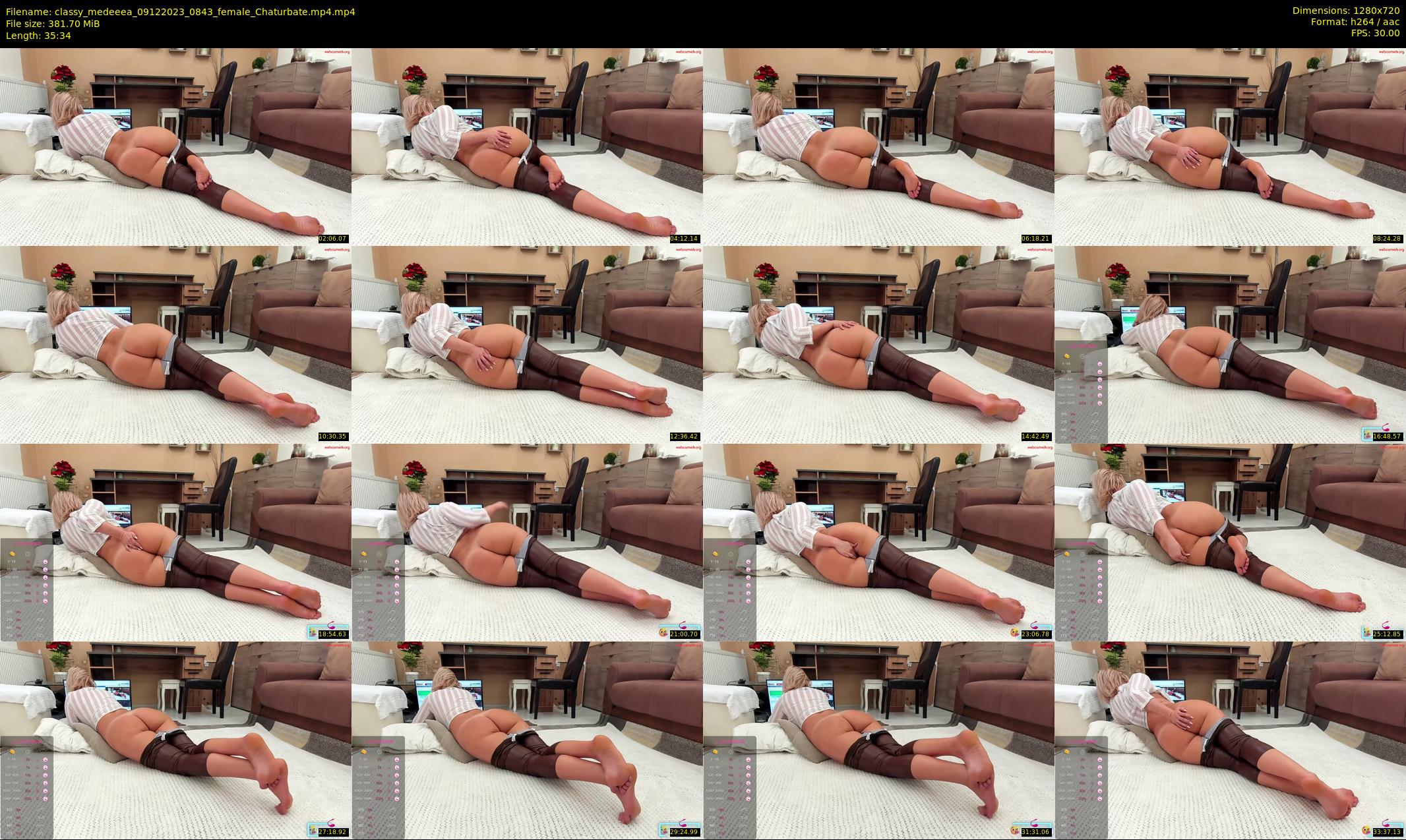 classy_medeeea — 36 minute Chaturbate female cam show recording, 720p, Dec 9, 2023