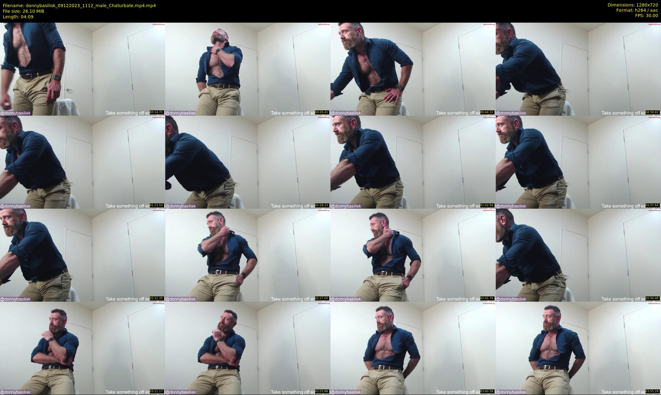 donnybasilisk — 5 minute Chaturbate male cam show recording, 720p, Dec 9, 2023