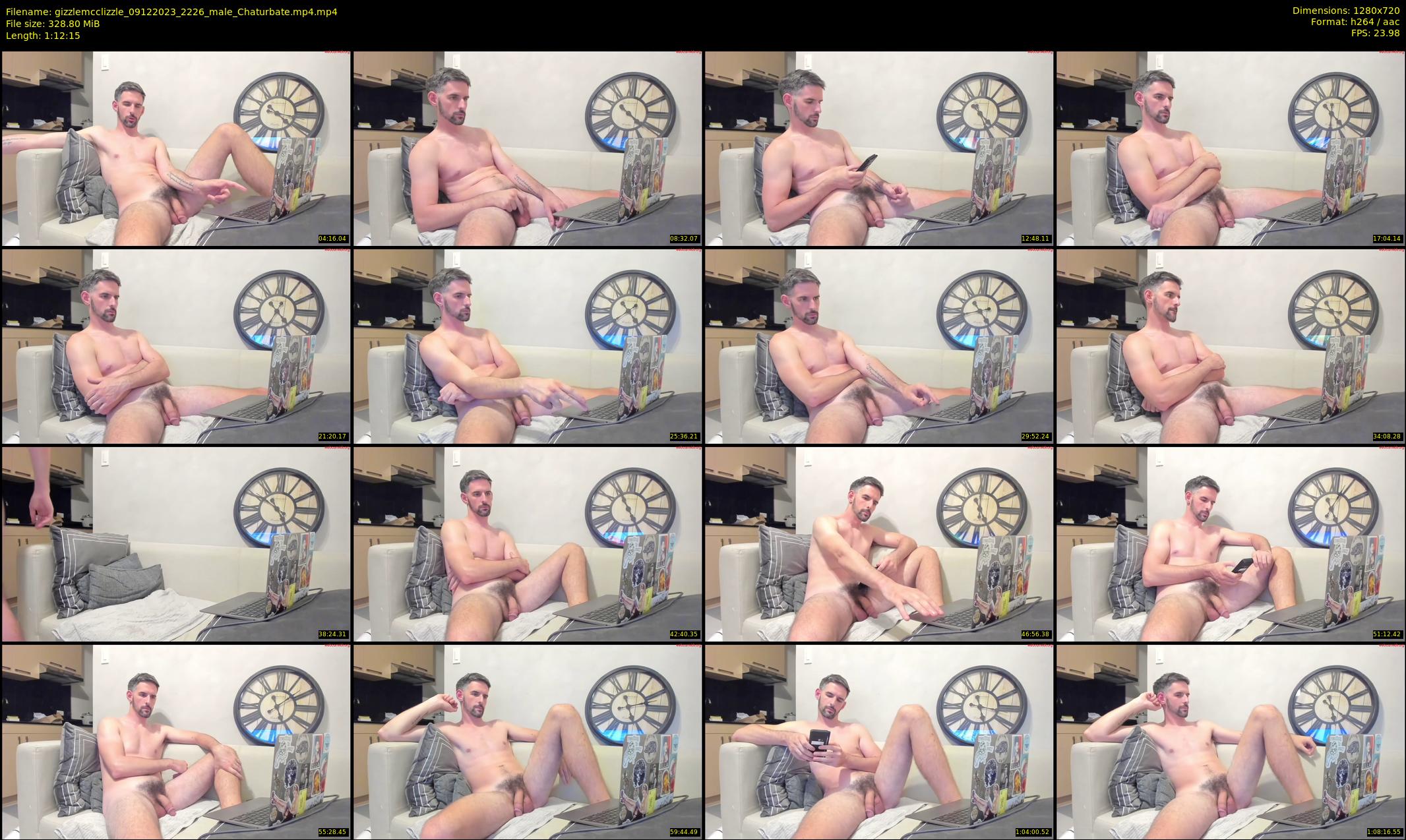 gizzlemcclizzle — 73 minute Chaturbate male cam show recording, 720p, Dec 9, 2023