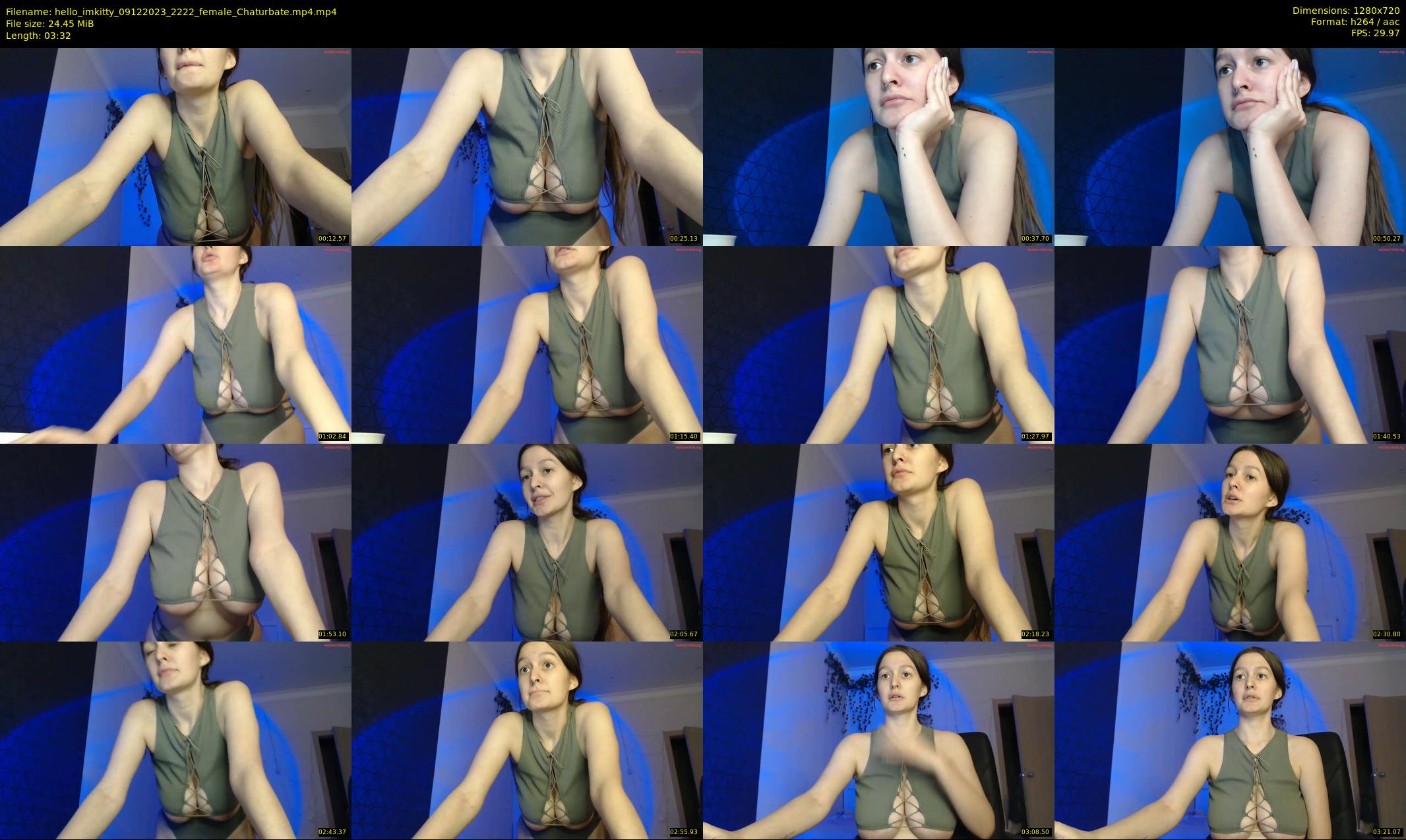 hello_imkitty — 4 minute Chaturbate female cam show recording, 720p, Dec 9, 2023