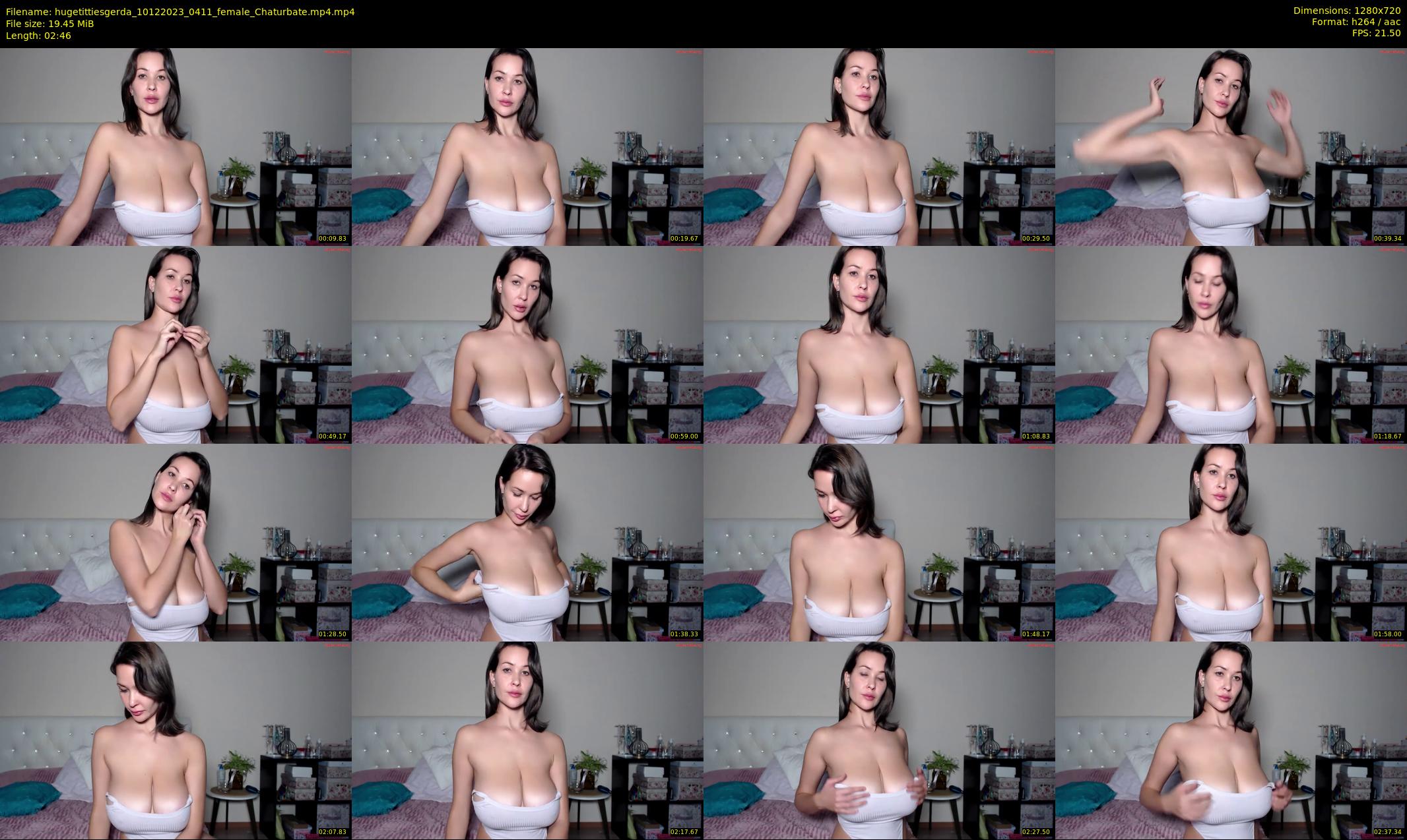 hugetittiesgerda — 3 minute Chaturbate female cam show recording, 720p, Dec 10, 2023