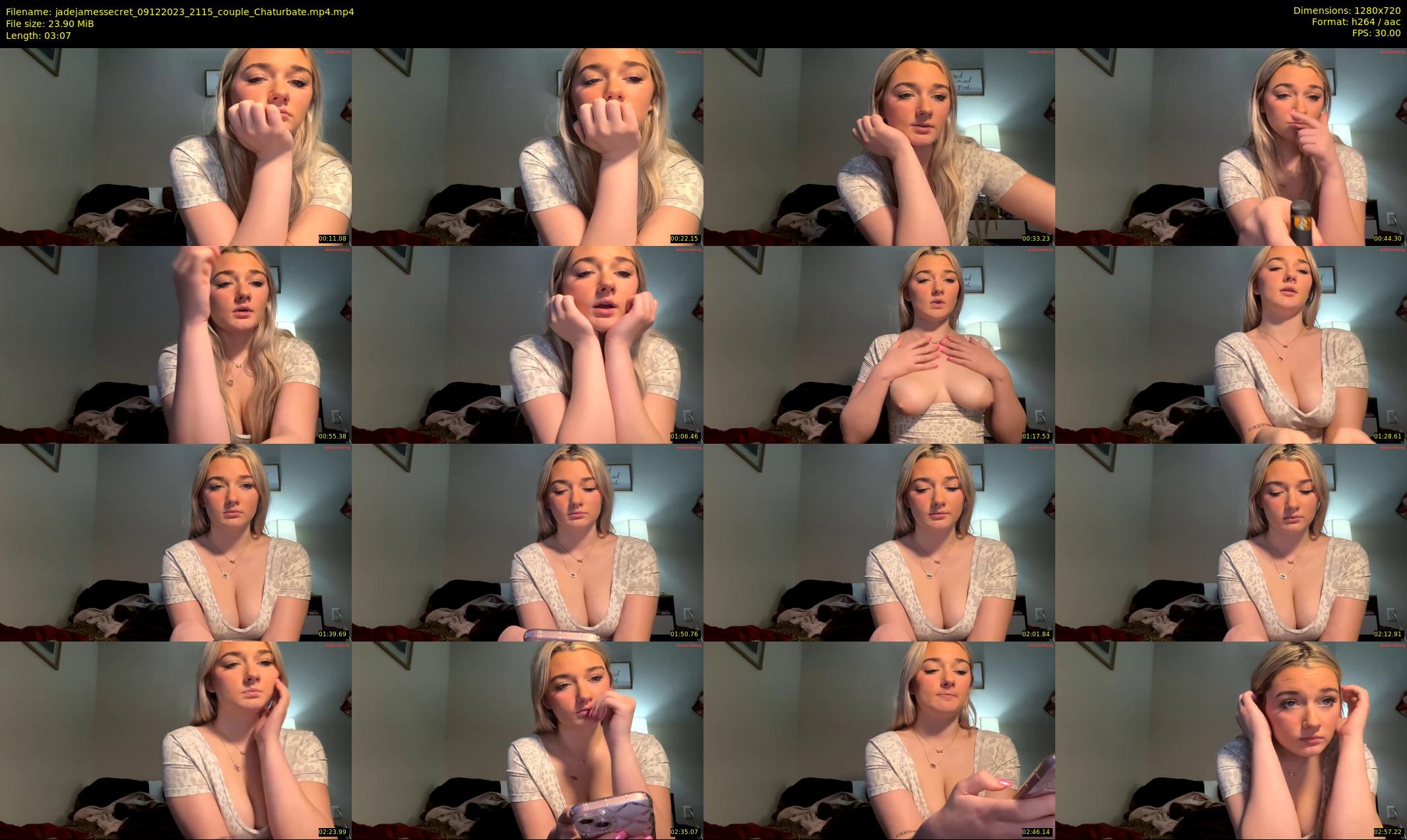 jadejamessecret — 4 minute Chaturbate couple cam show recording, 720p, Dec 9, 2023