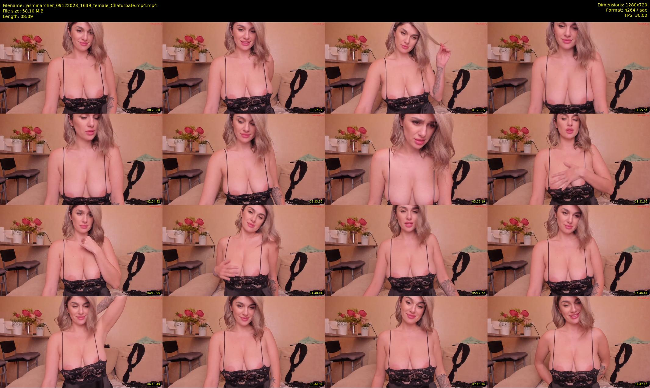 jasminarcher — 9 minute Chaturbate female cam show recording, 720p, Dec 9, 2023
