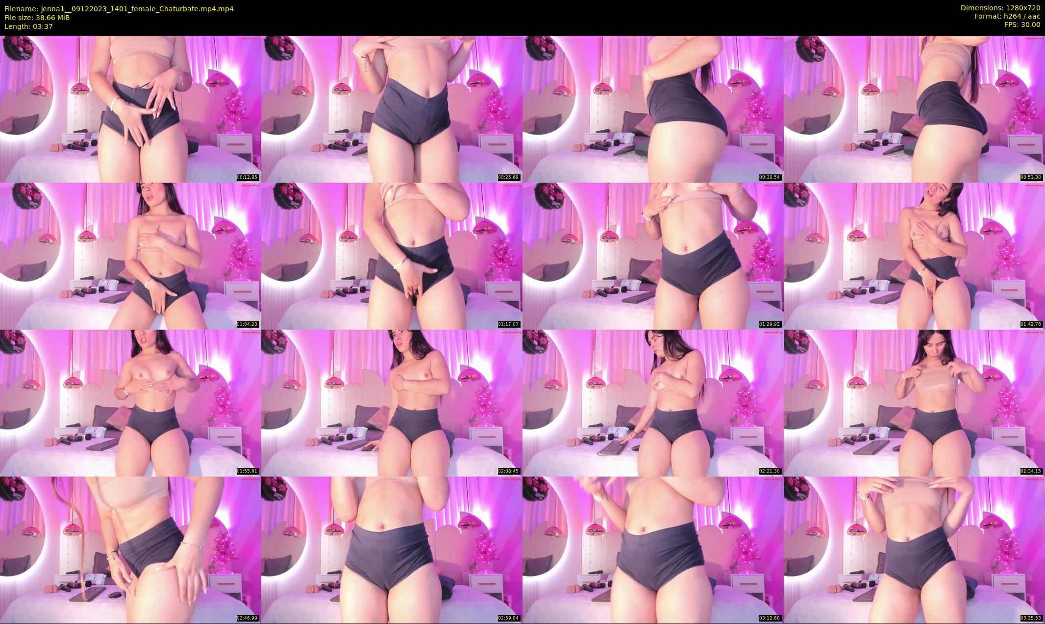 jenna1_ — 4 minute Chaturbate female cam show recording, 720p, Dec 9, 2023