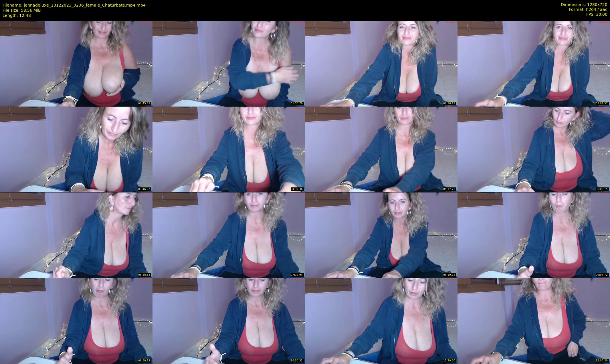 jennadeluxe — 13 minute Chaturbate female cam show recording, 720p, Dec 10, 2023
