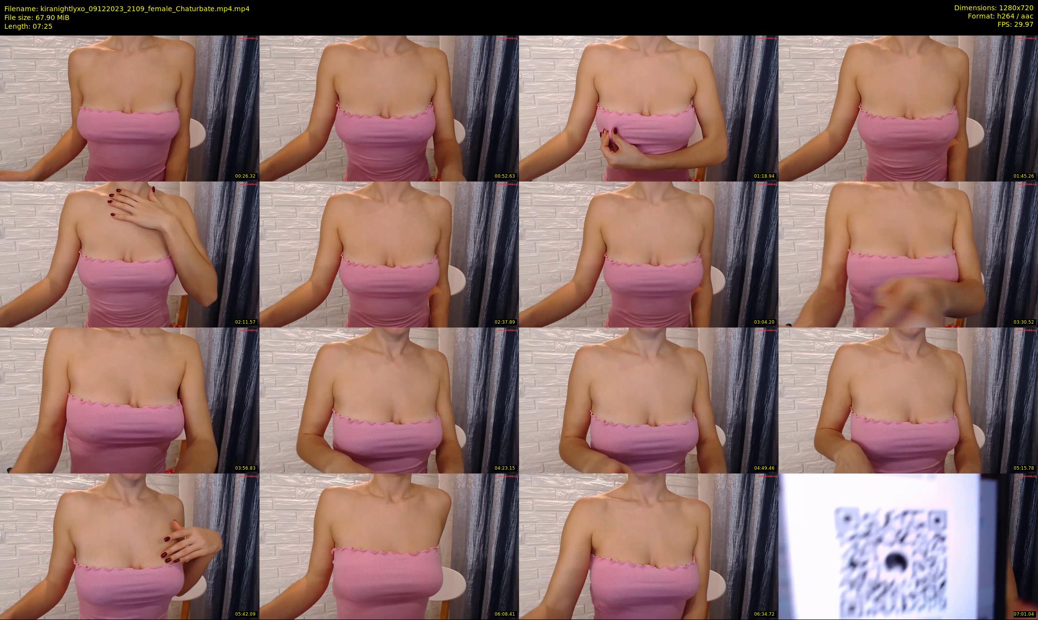 kiranightlyxo — 8 minute Chaturbate female cam show recording, 720p, Dec 9, 2023