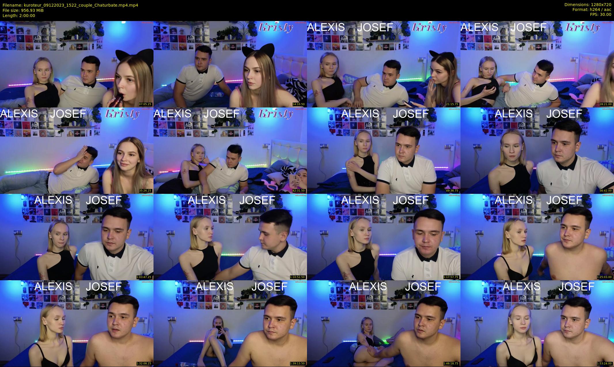 kuroteur — 120 minute Chaturbate couple cam show recording, 720p, Dec 9, 2023