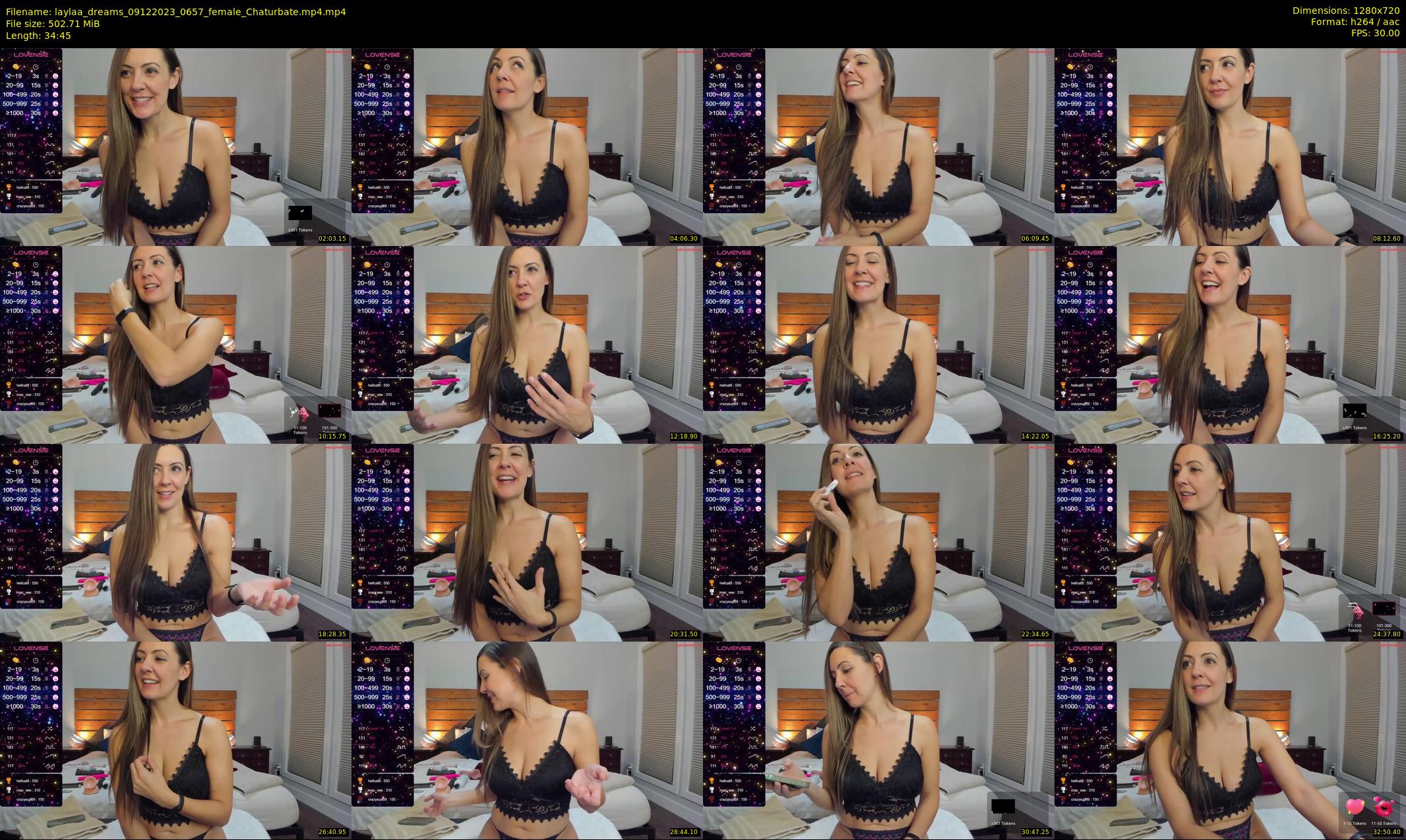 laylaa_dreams — 35 minute Chaturbate female cam show recording, 720p, Dec 9, 2023