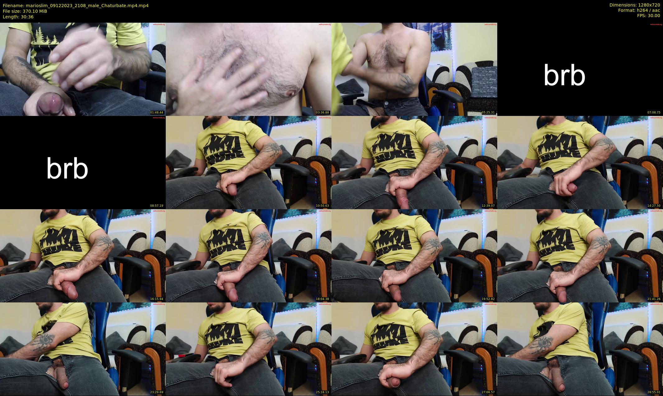 marioslim — 31 minute Chaturbate male cam show recording, 720p, Dec 9, 2023