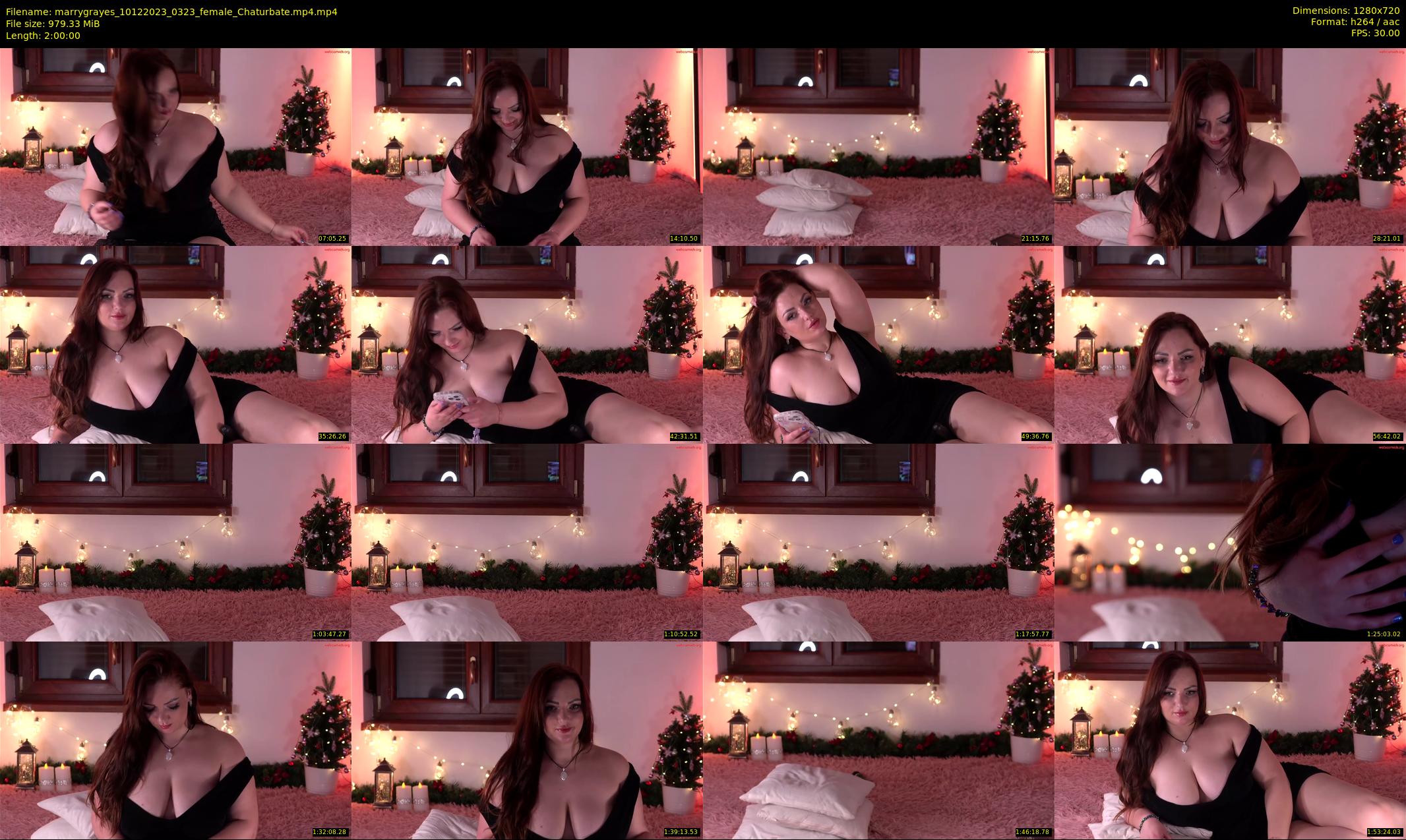 marrygrayes — 120 minute Chaturbate female cam show recording, 720p, Dec 10, 2023