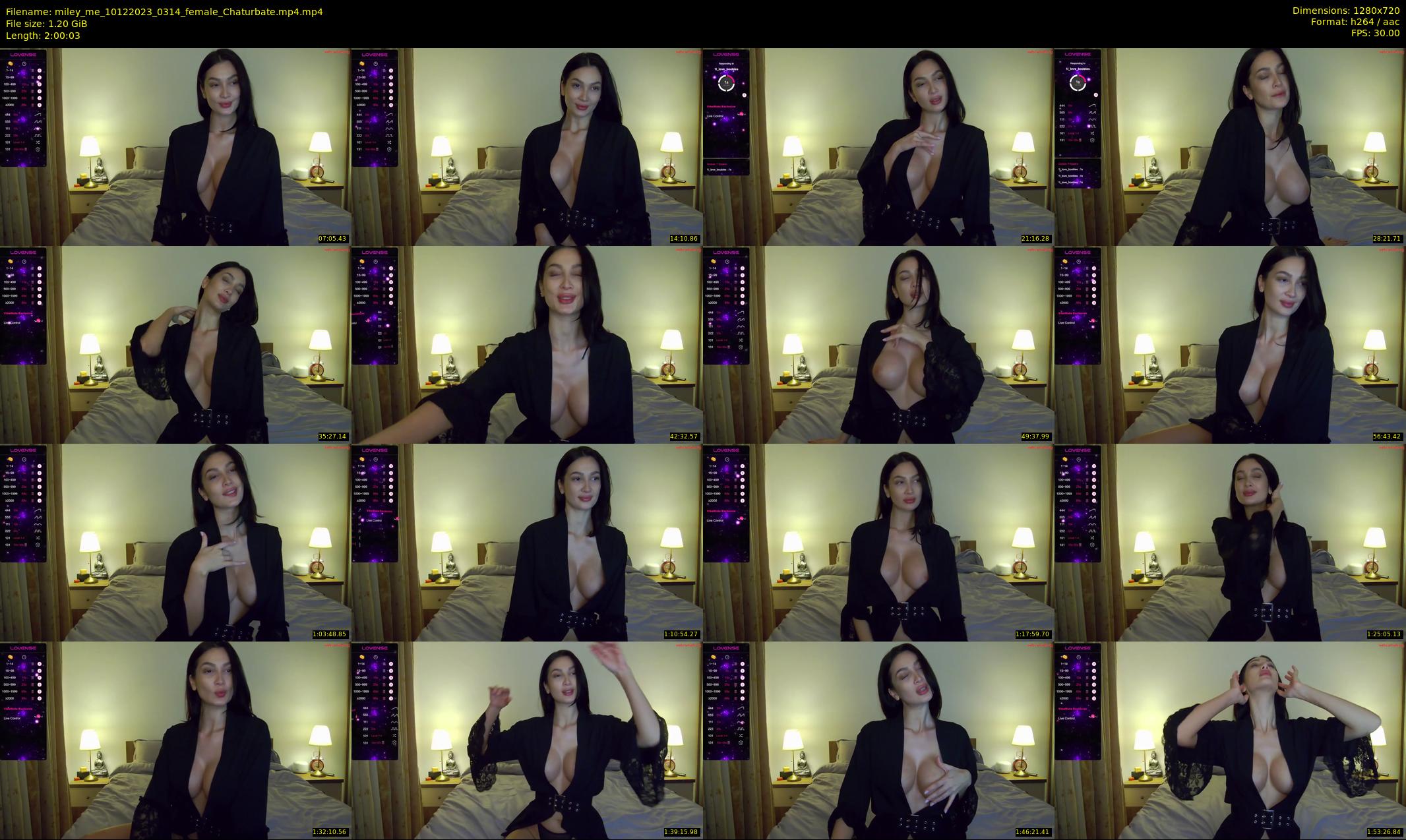 miley_me — 121 minute Chaturbate female cam show recording, 720p, Dec 10, 2023