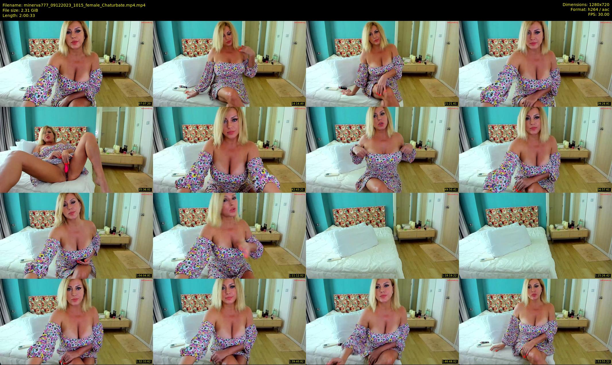minerva777 — 121 minute Chaturbate female cam show recording, 720p, Dec 9, 2023