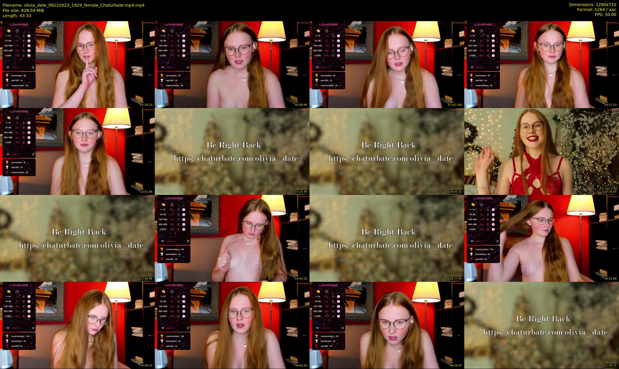 olivia_date — 44 minute Chaturbate female cam show recording, 720p, Dec 9, 2023