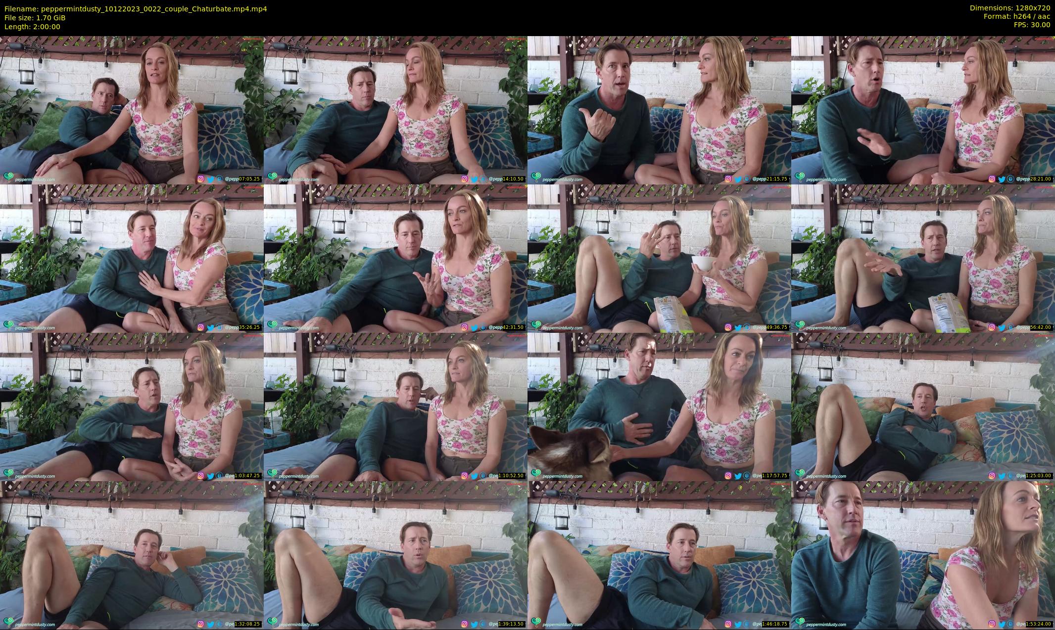 peppermintdusty — 120 minute Chaturbate couple cam show recording, 720p, Dec 10, 2023