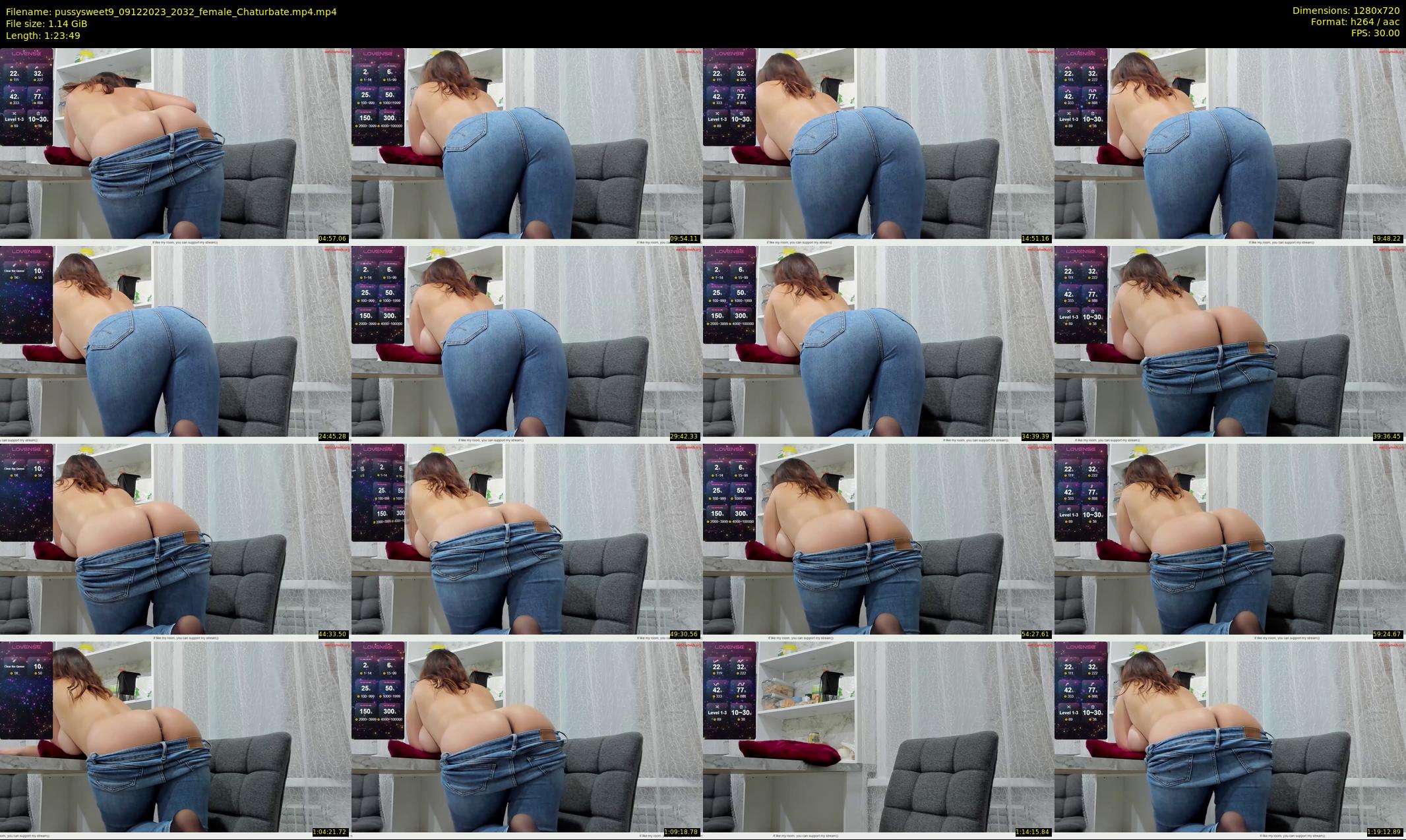pussysweet9 — 84 minute Chaturbate female cam show recording, 720p, Dec 9, 2023