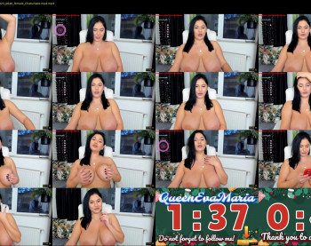 queenevamariaa — 16 minute Chaturbate female cam show recording, 720p, Dec 9, 2023