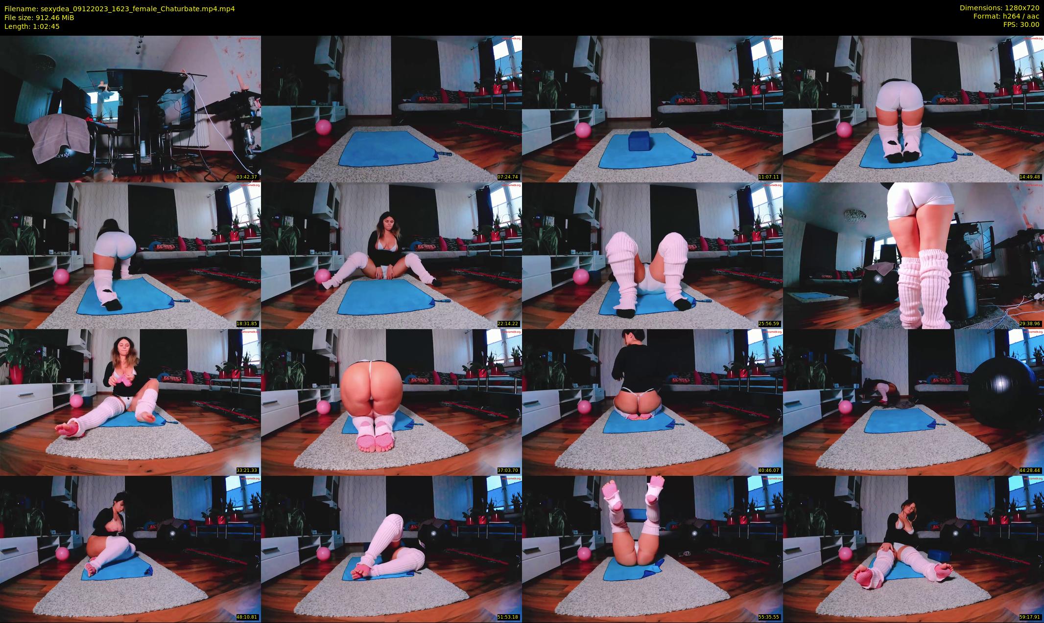 sexydea — 63 minute Chaturbate female cam show recording, 720p, Dec 9, 2023