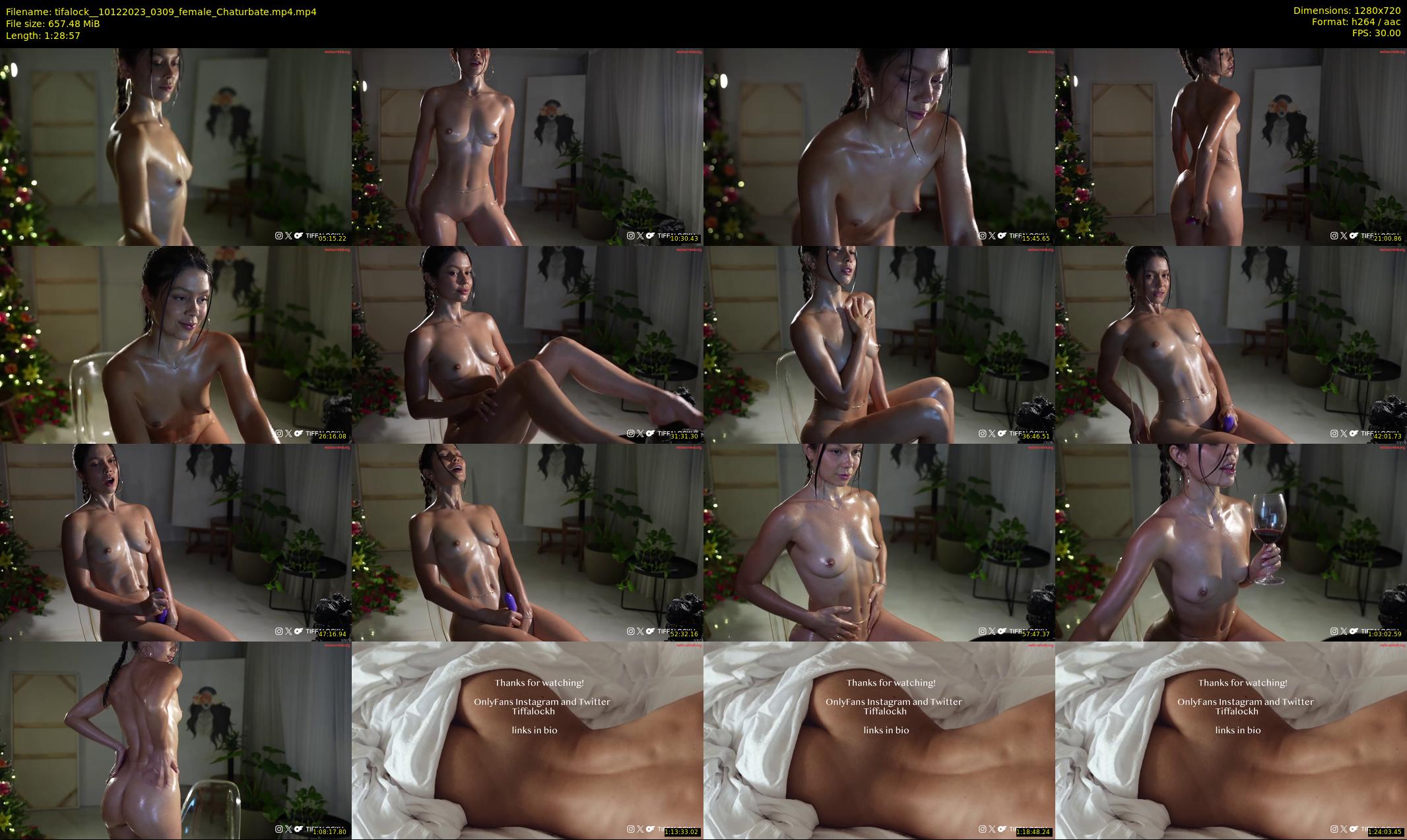 tifalock_ — 89 minute Chaturbate female cam show recording, 720p, Dec 10, 2023