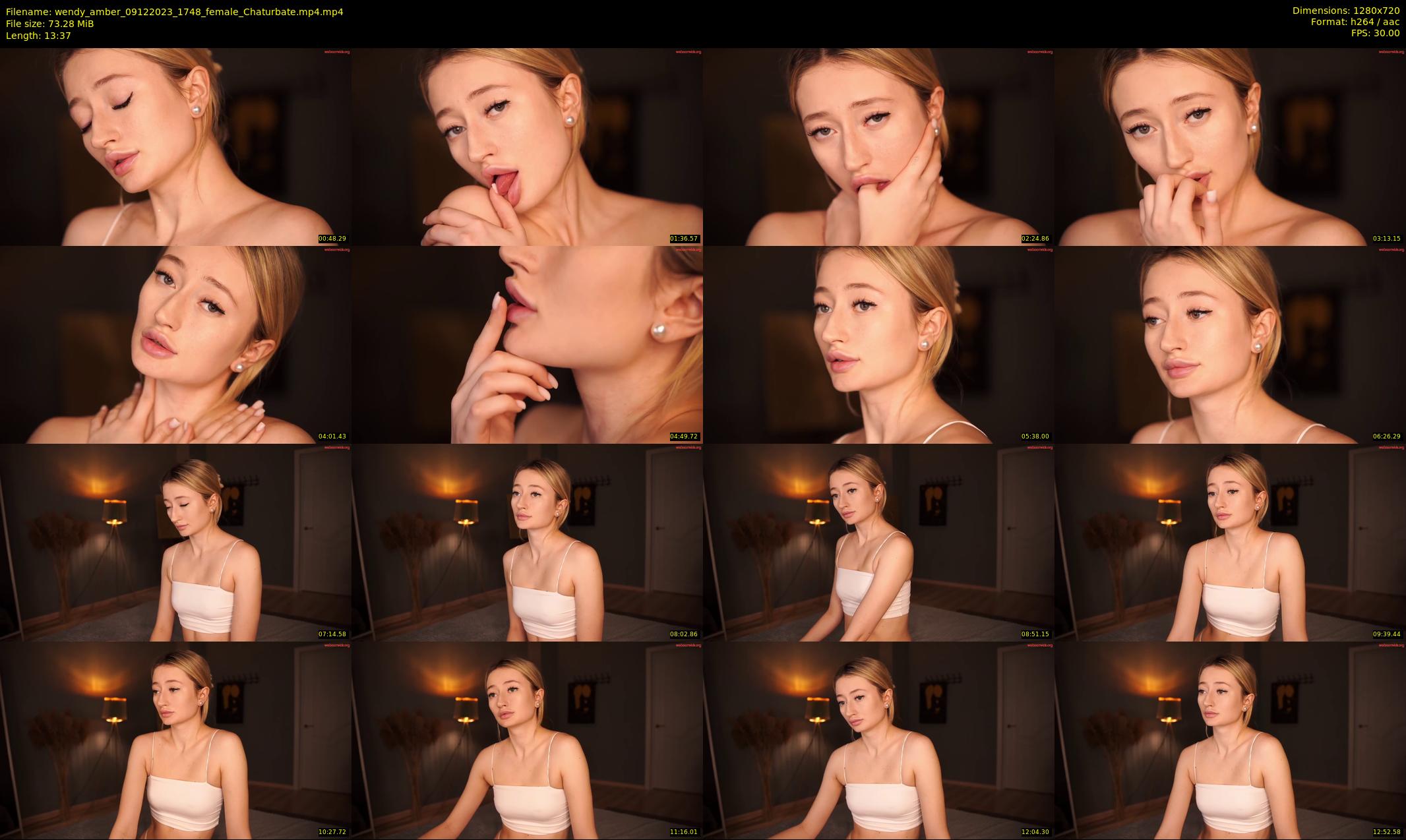 wendy_amber — 14 minute Chaturbate female cam show recording, 720p, Dec 9, 2023