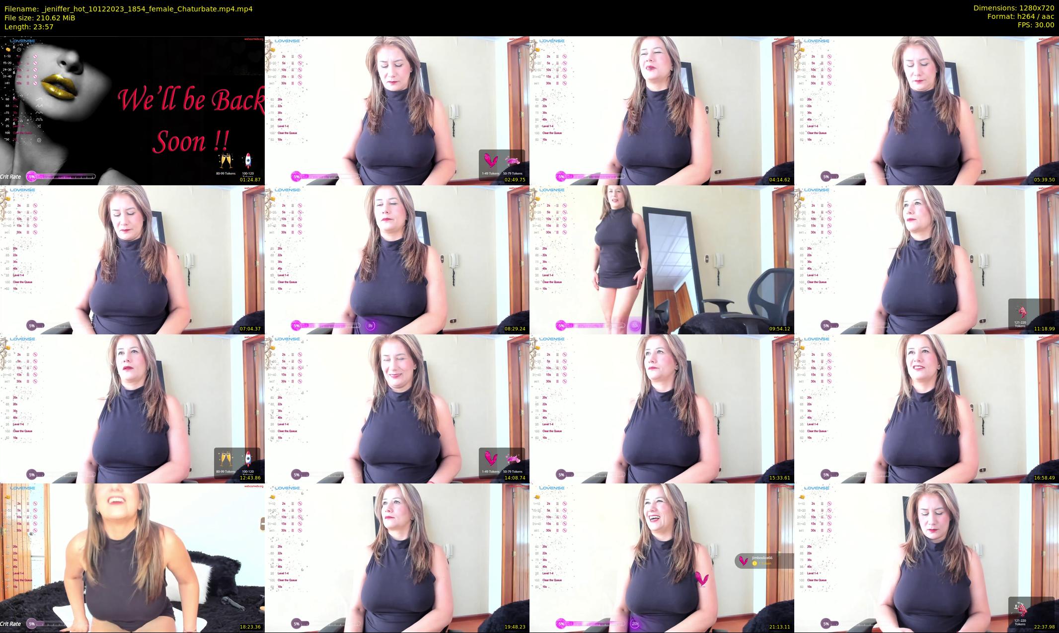 _jeniffer_hot — 24 minute Chaturbate female cam show recording, 720p, Dec 10, 2023