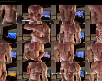 adam_muscle_ — 10 minute Chaturbate male cam show recording, 720p, Dec 10, 2023