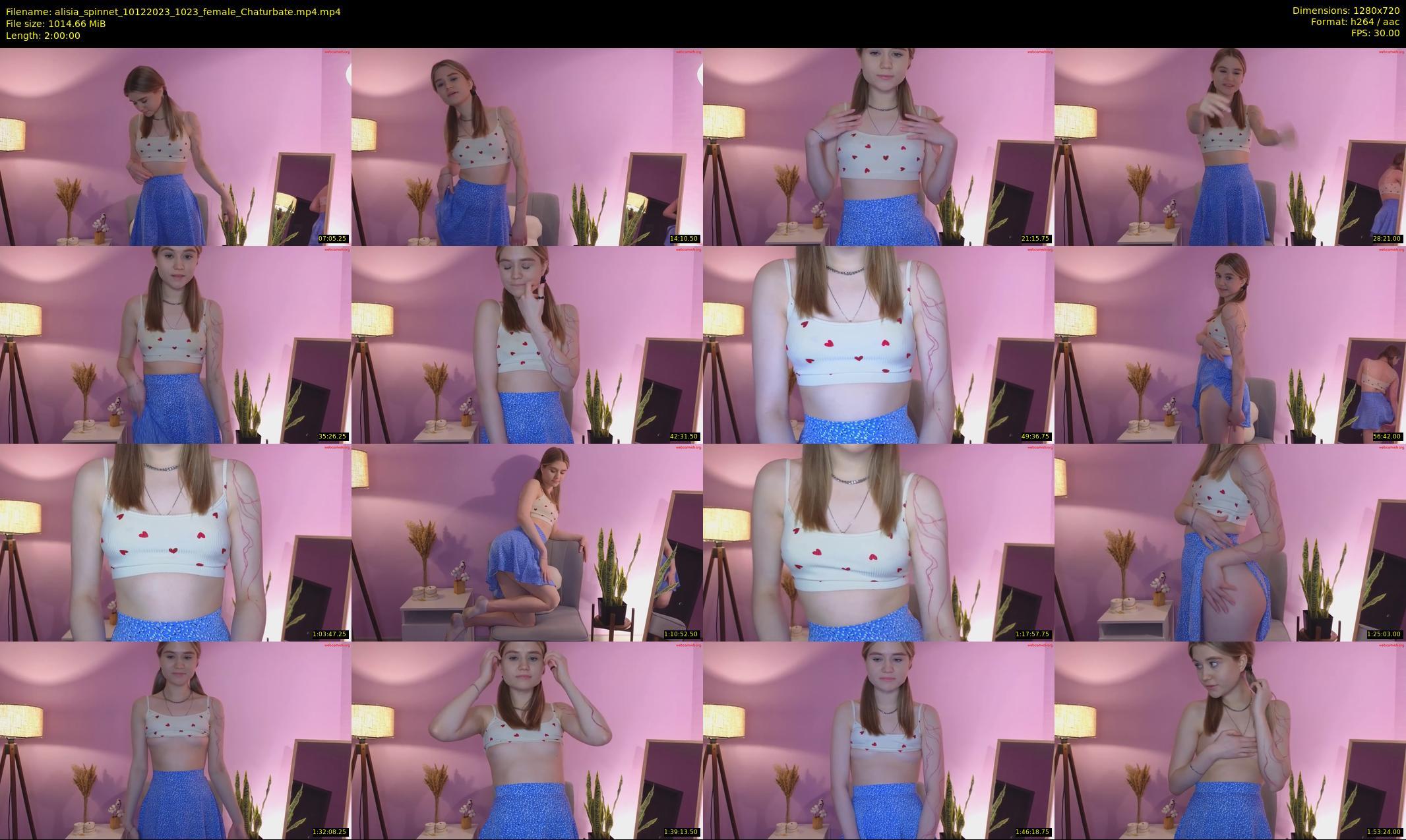alisia_spinnet — 120 minute Chaturbate female cam show recording, 720p, Dec 10, 2023