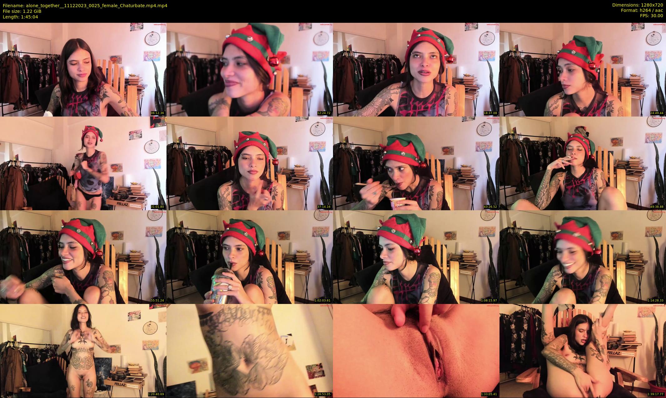 alone_together_ — 106 minute Chaturbate female cam show recording, 720p, Dec 11, 2023