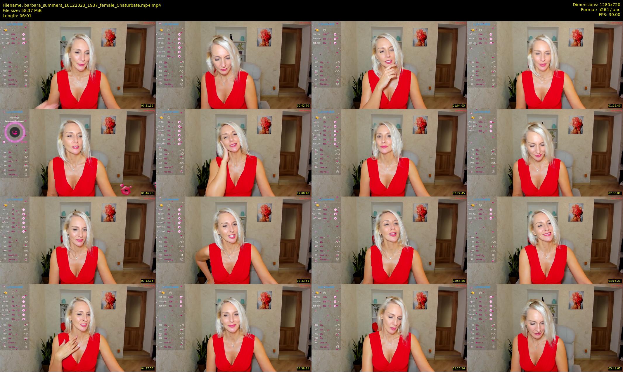 barbara_summers — 7 minute Chaturbate female cam show recording, 720p, Dec 10, 2023