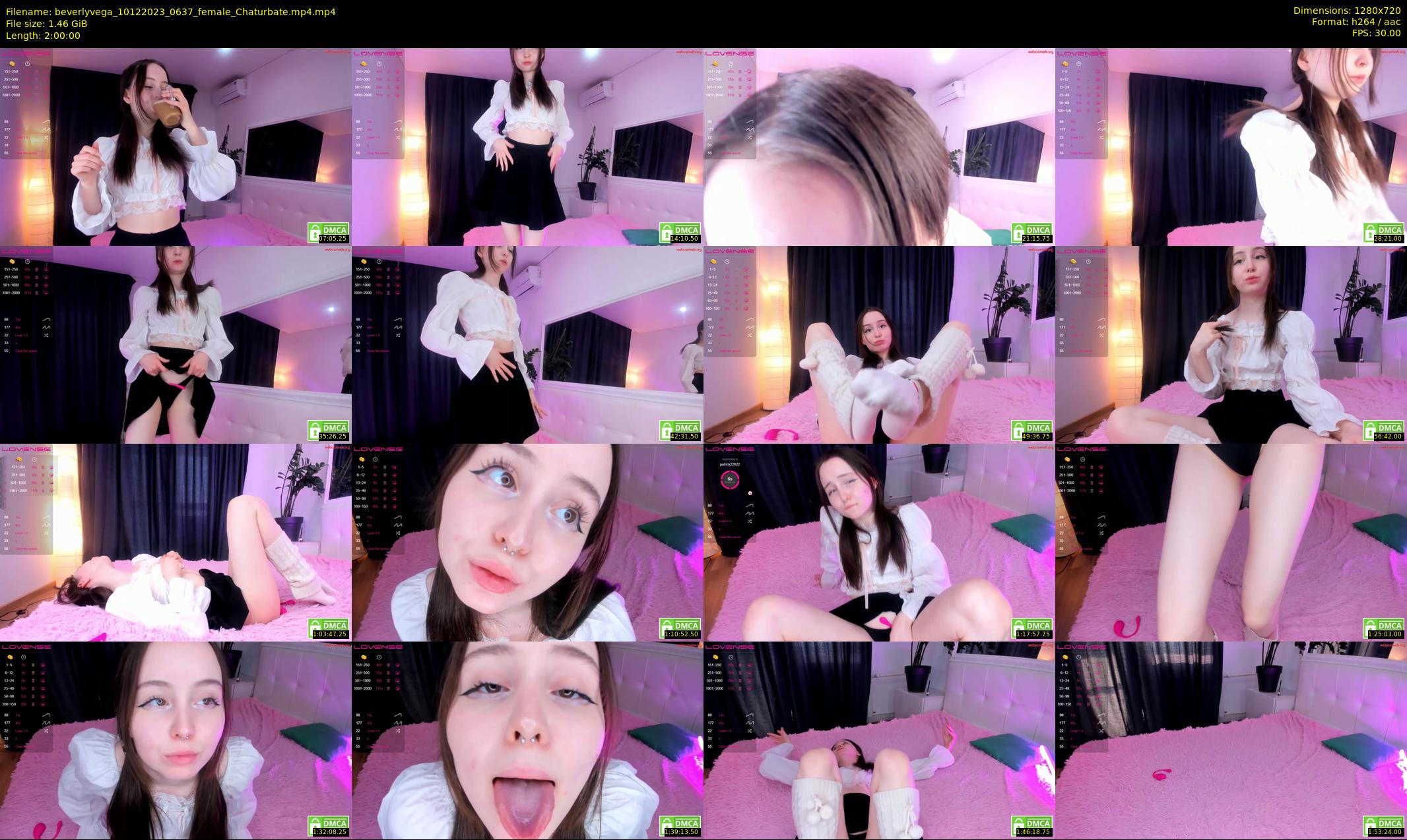 beverlyvega — 120 minute Chaturbate couple cam show recording, 720p, Dec 10, 2023