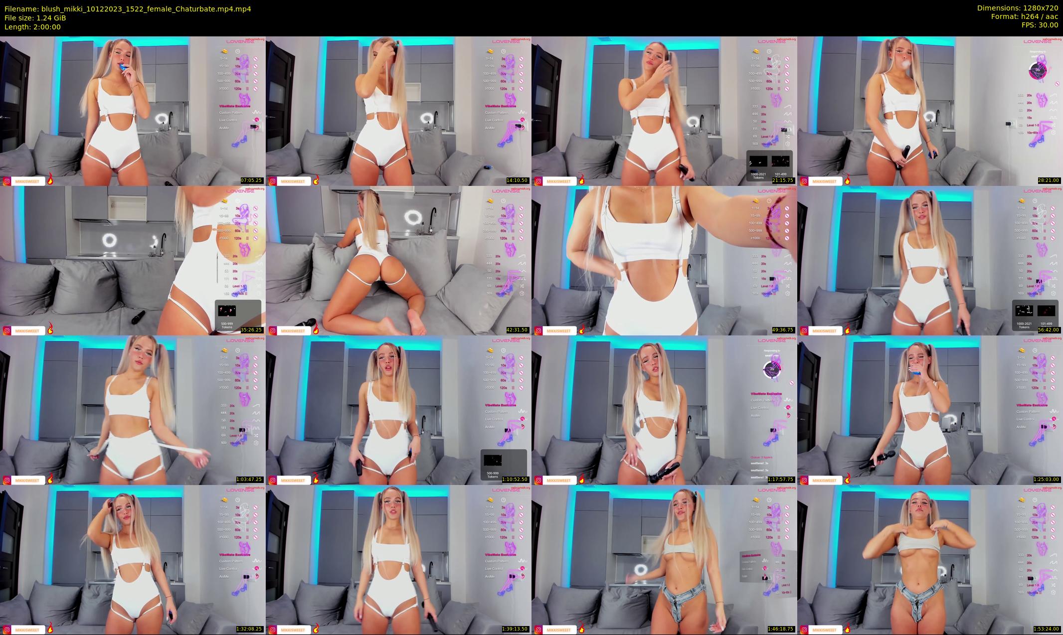 blush_mikki — 120 minute Chaturbate female cam show recording, 720p, Dec 10, 2023