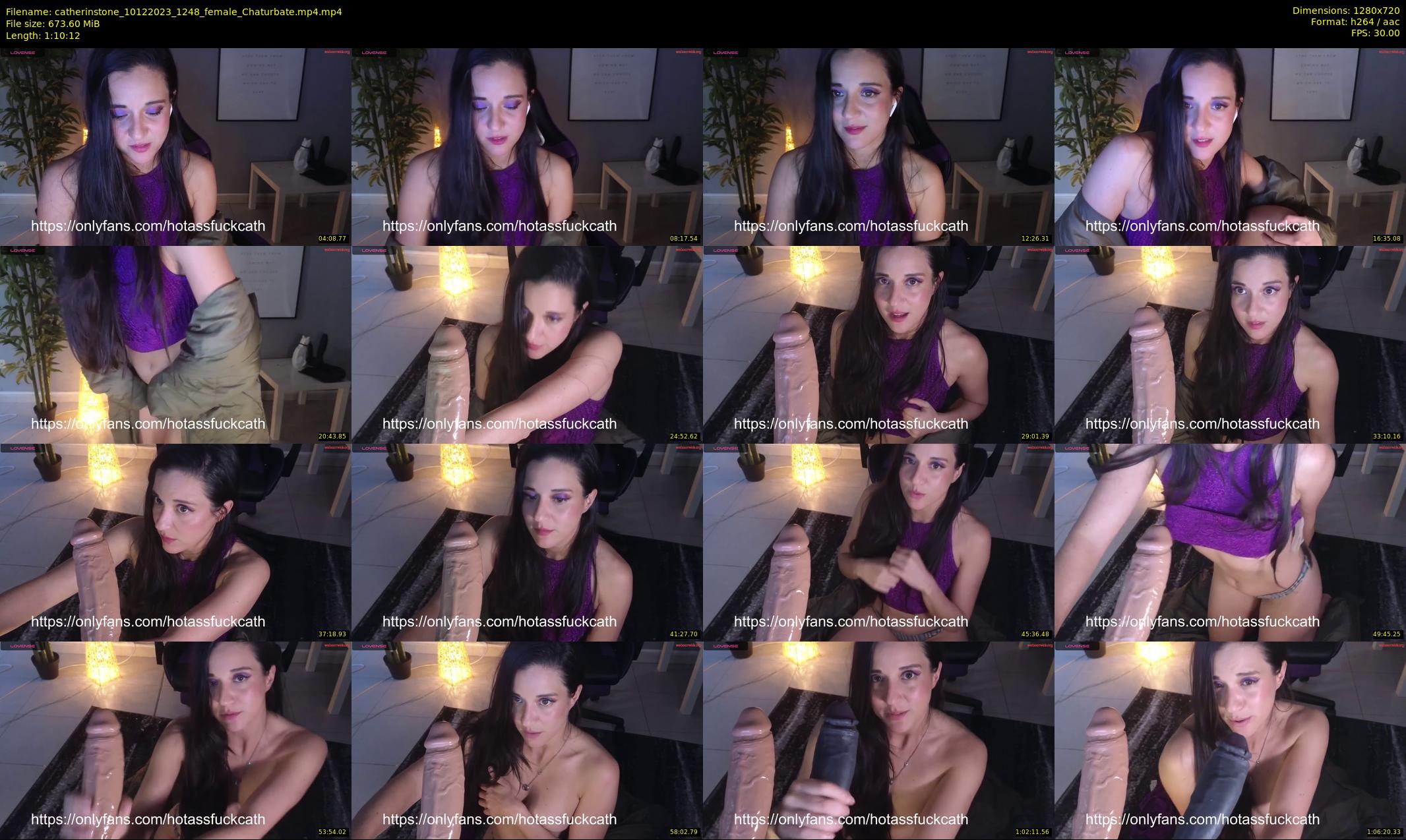 catherinstone — 71 minute Chaturbate female cam show recording, 720p, Dec 10, 2023