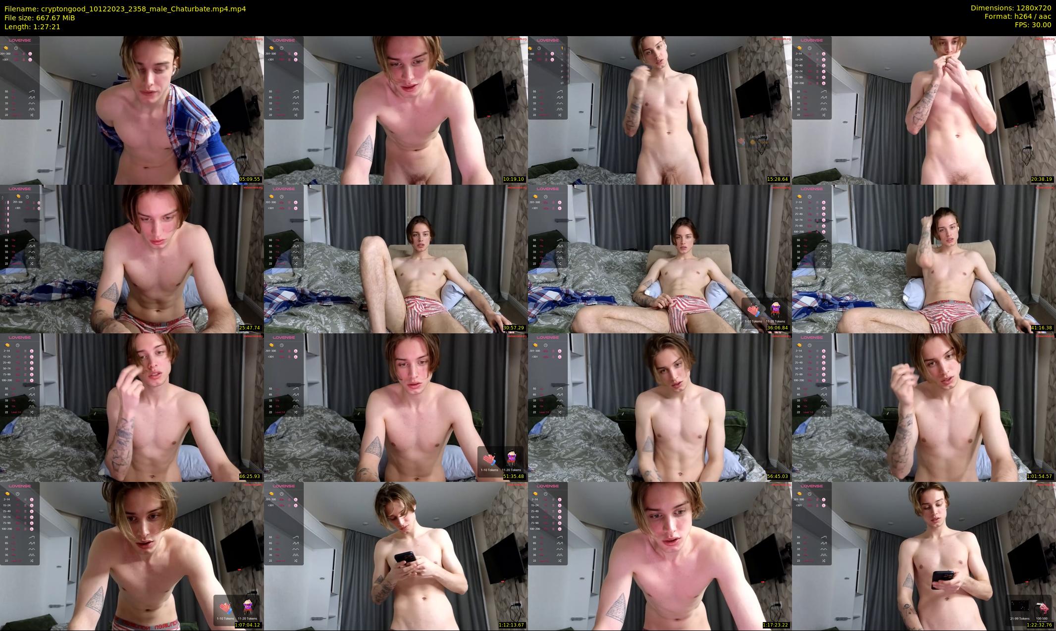 cryptongood — 88 minute Chaturbate male cam show recording, 720p, Dec 10, 2023