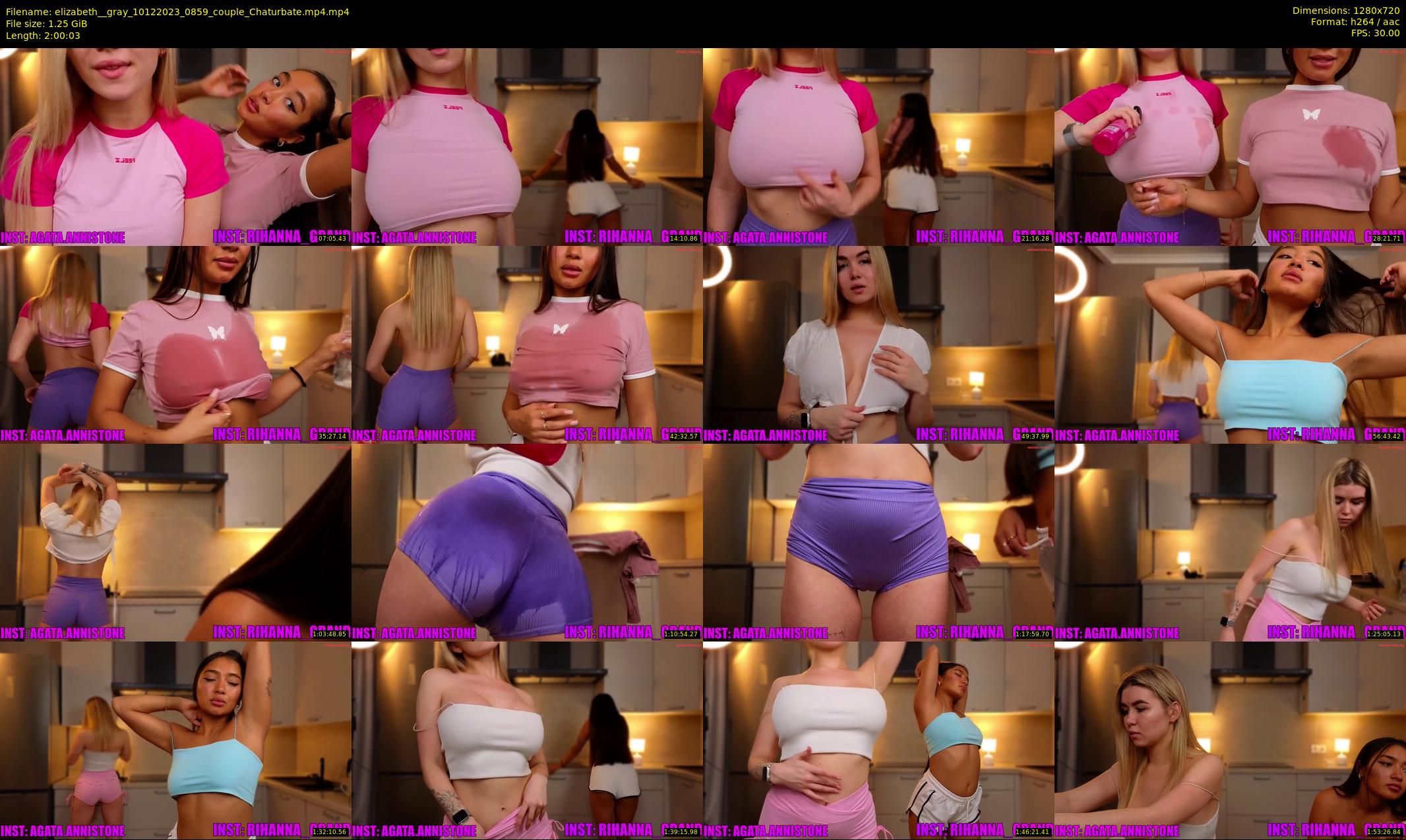 elizabeth__gray — 121 minute Chaturbate female cam show recording, 720p, Dec 10, 2023