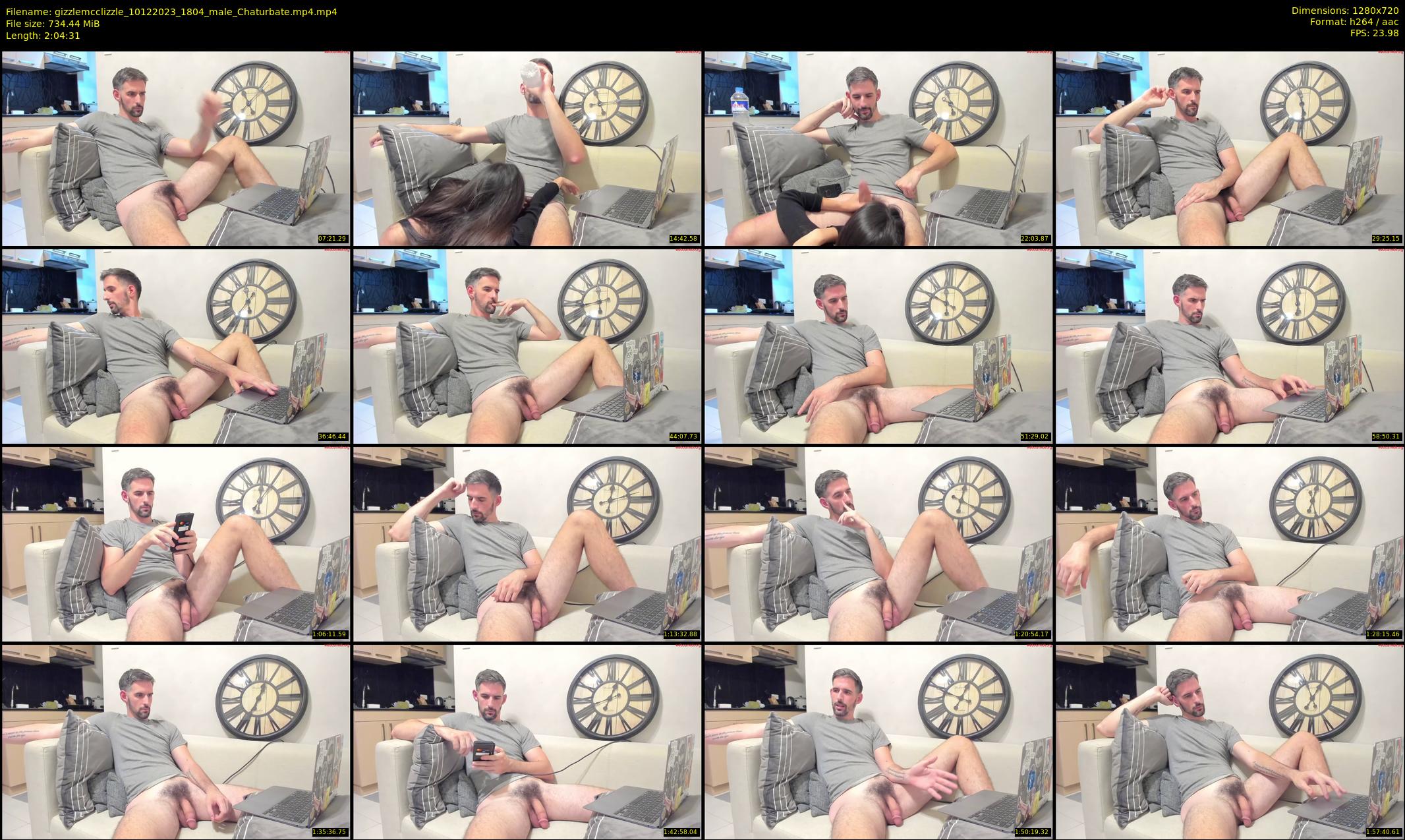 gizzlemcclizzle — 125 minute Chaturbate male cam show recording, 720p, Dec 10, 2023