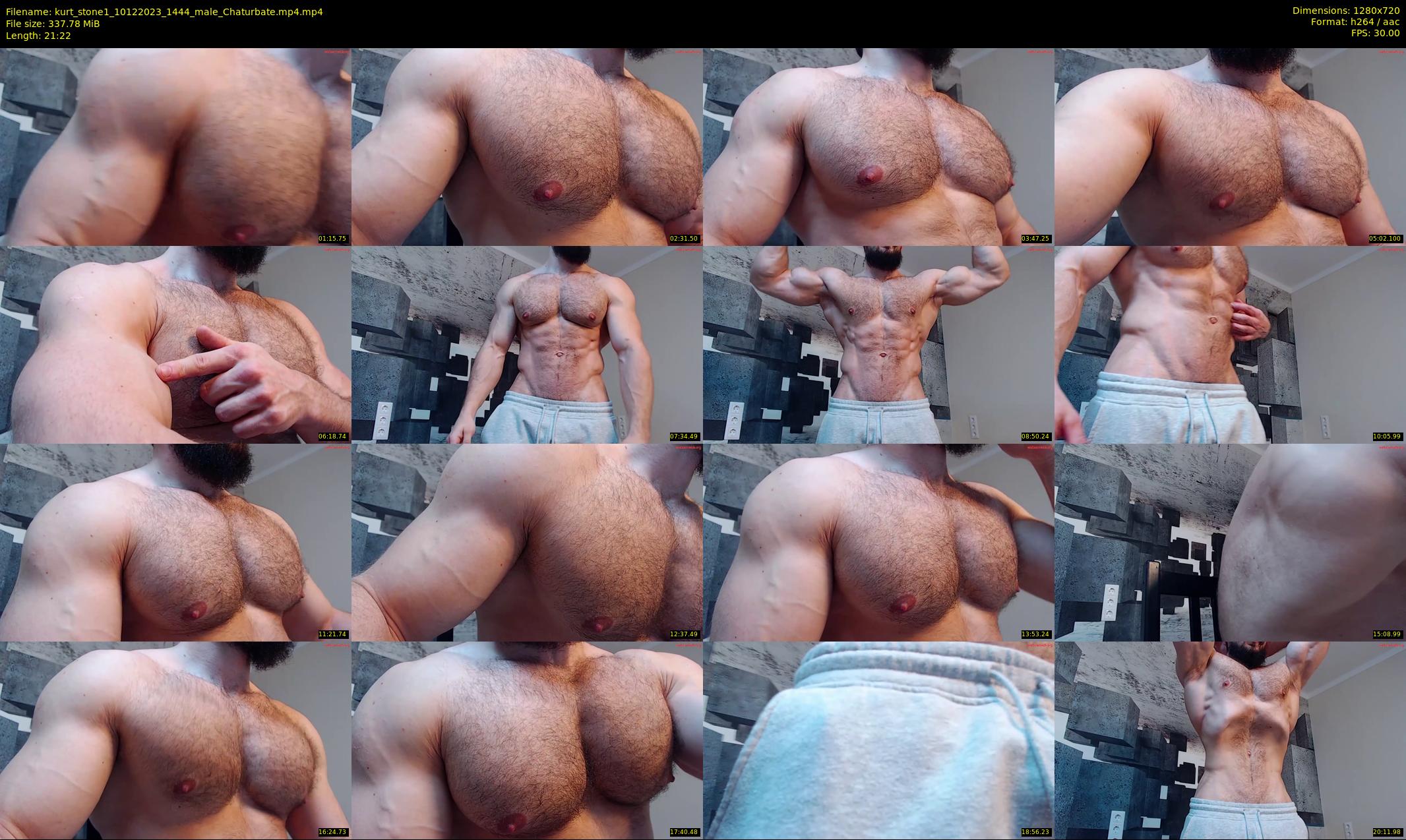 kurt_stone1 — 22 minute Chaturbate male cam show recording, 720p, Dec 10, 2023