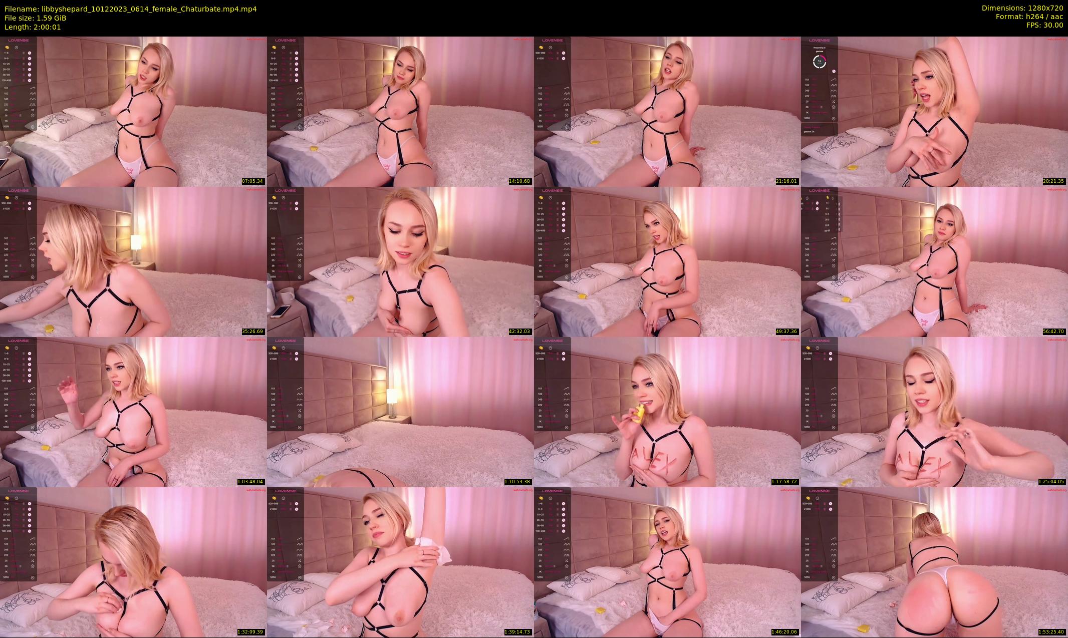libbyshepard — 121 minute Chaturbate female cam show recording, 720p, Dec 10, 2023