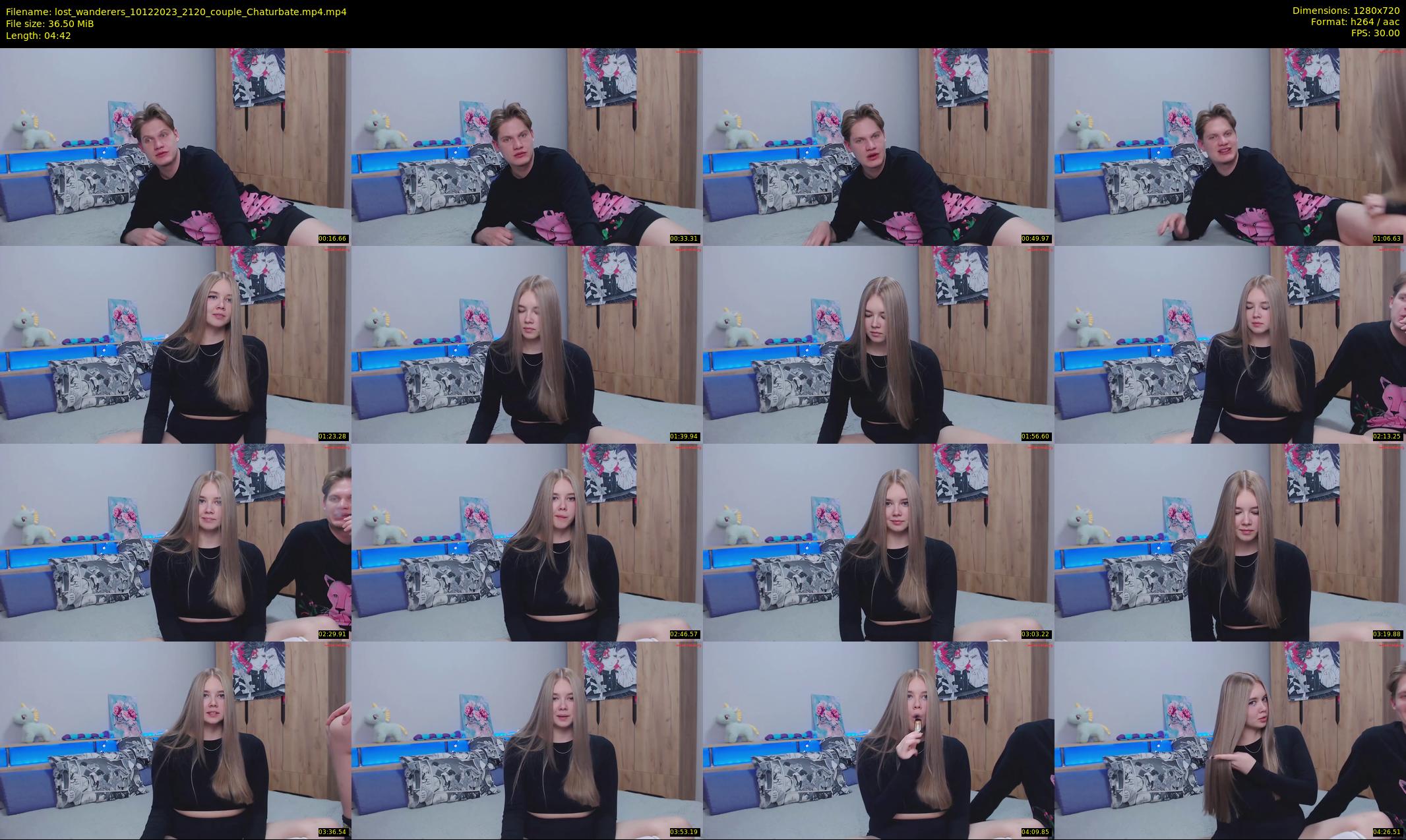 lost_wanderers — 5 minute Chaturbate couple cam show recording, 720p, Dec 10, 2023