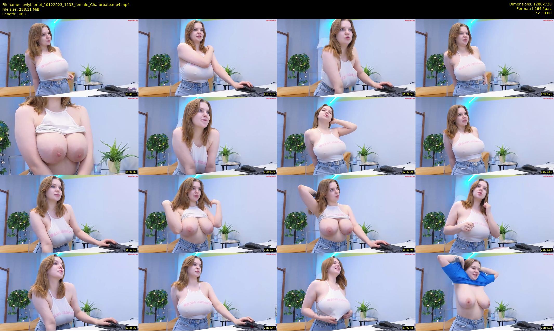 lovlybambi — 31 minute Chaturbate female cam show recording, 720p, Dec 10, 2023