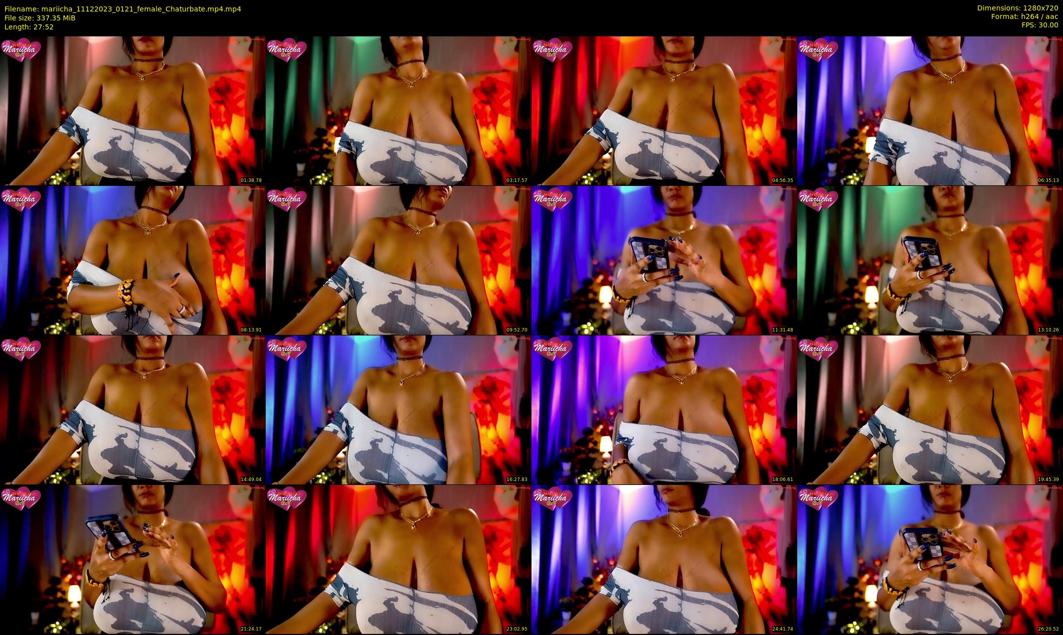 mariicha — 28 minute Chaturbate female cam show recording, 720p, Dec 11, 2023