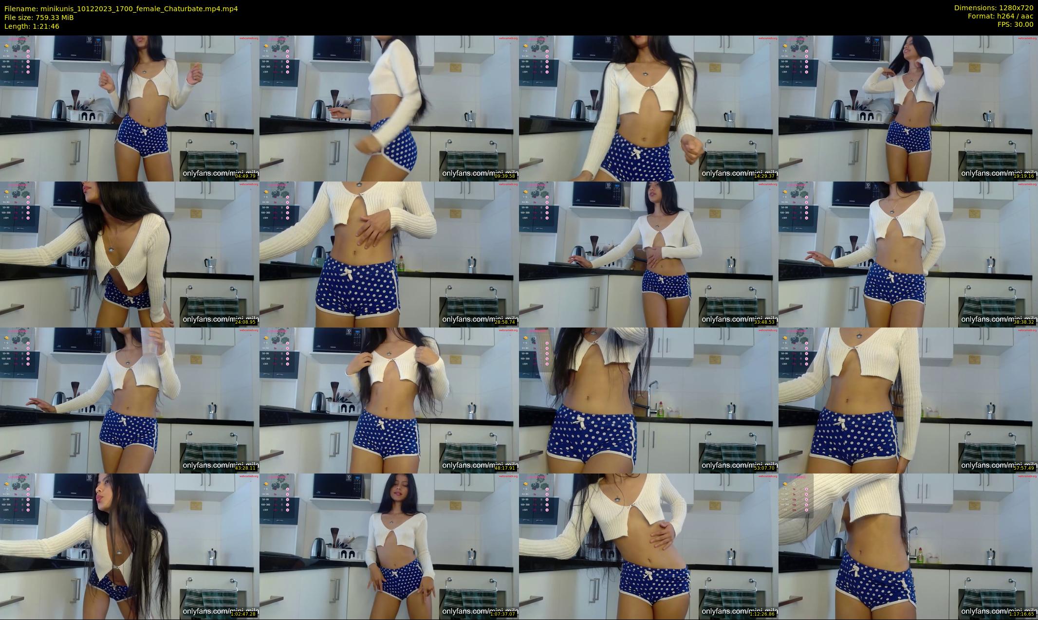 minikunis — 82 minute Chaturbate couple cam show recording, 720p, Dec 10, 2023