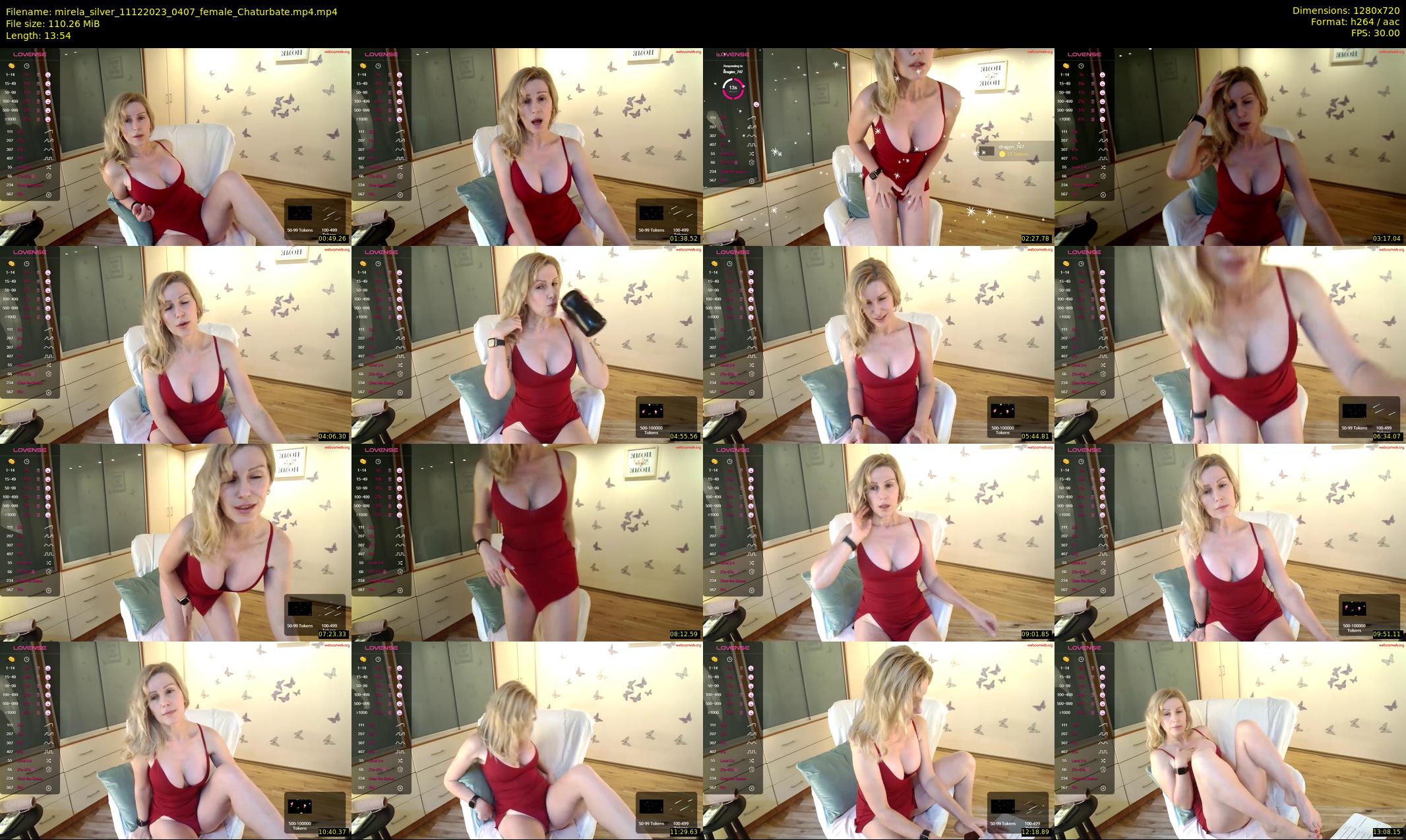 mirela_silver — 14 minute Chaturbate female cam show recording, 720p, Dec 11, 2023