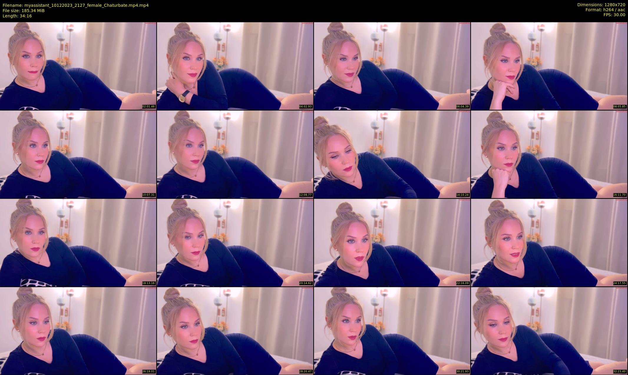 myassistant — 35 minute Chaturbate female cam show recording, 720p, Dec 10, 2023