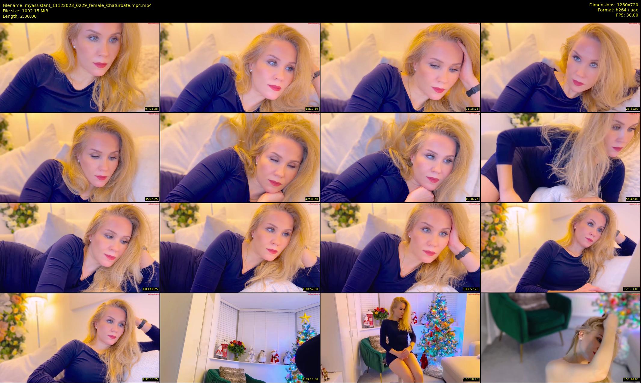 myassistant — 120 minute Chaturbate female cam show recording, 720p, Dec 11, 2023