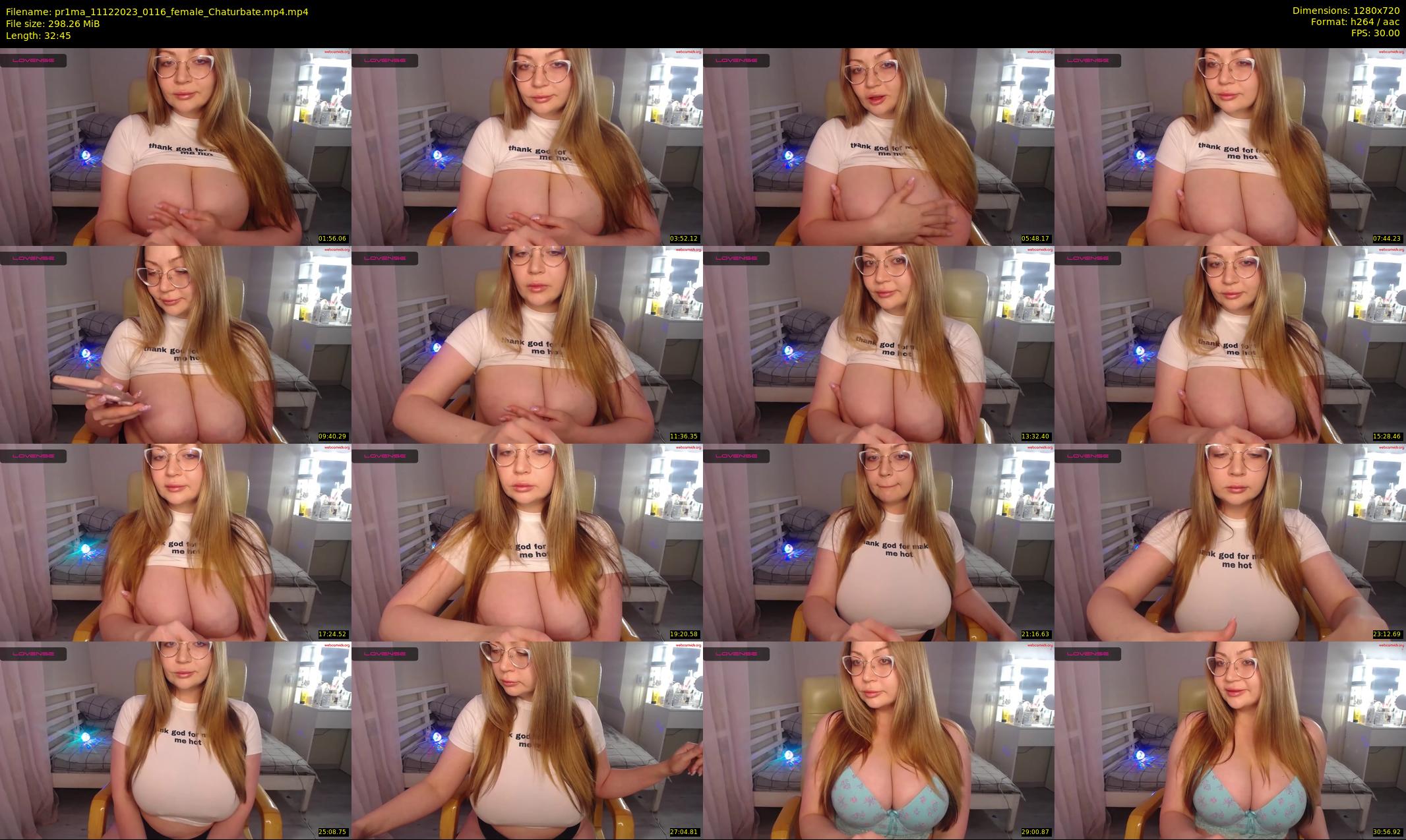 pr1ma — 33 minute Chaturbate female cam show recording, 720p, Dec 11, 2023