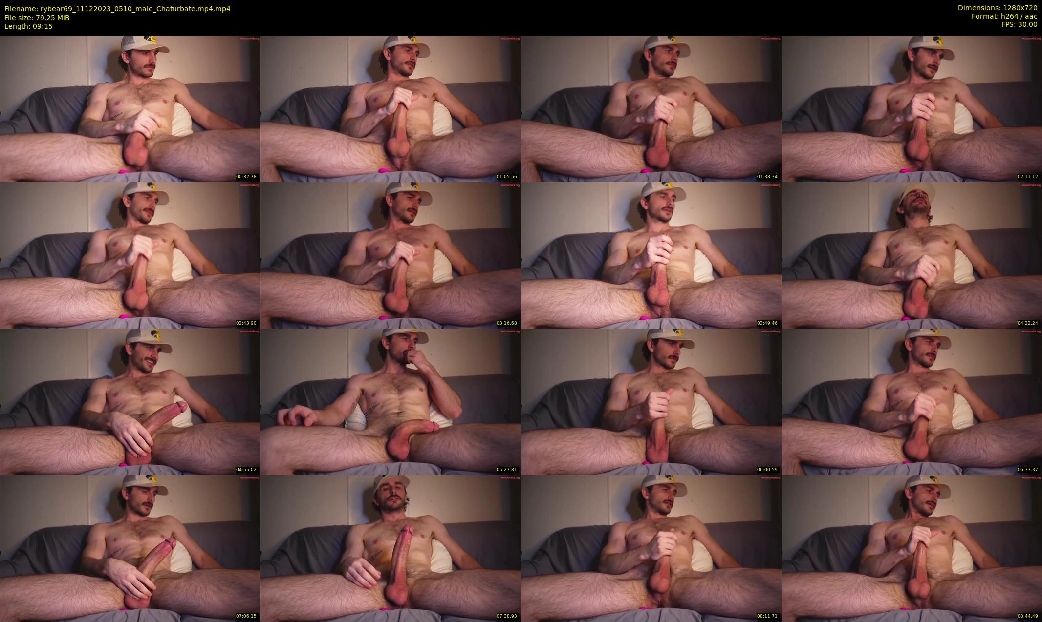 rybear69 — 10 minute Chaturbate male cam show recording, 720p, Dec 11, 2023