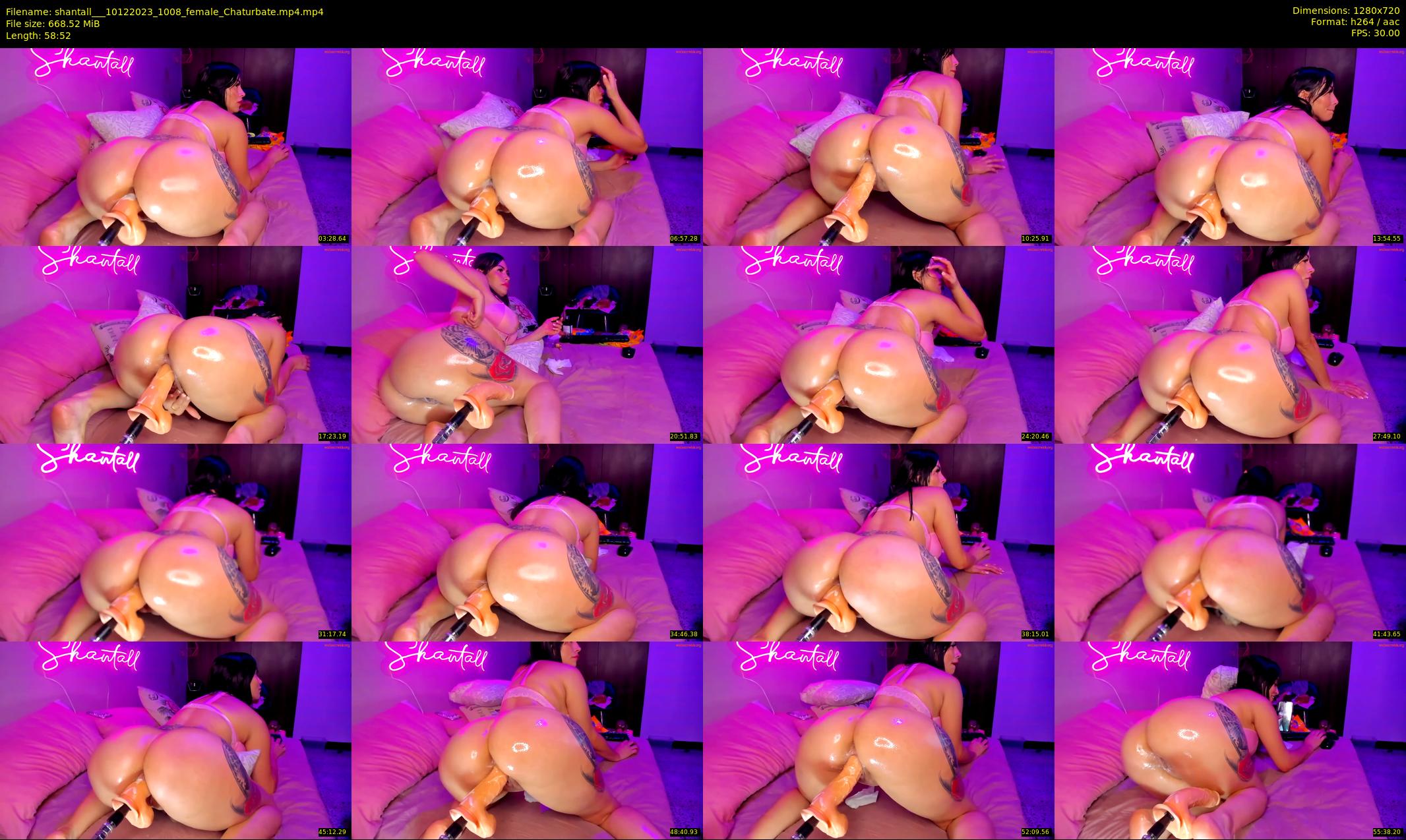 shantall__ — 59 minute Chaturbate female cam show recording, 720p, Dec 10, 2023