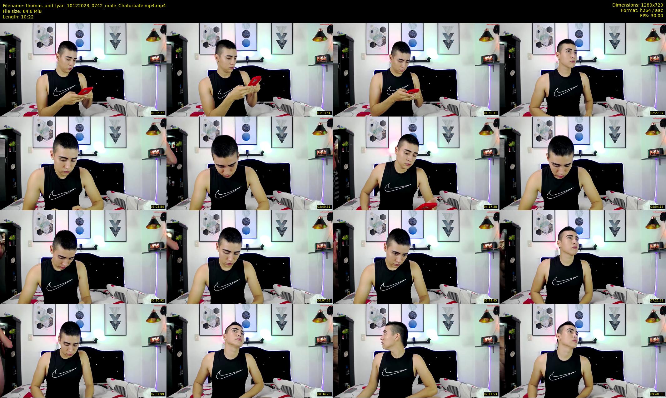 thomas_and_lyan — 11 minute Chaturbate male cam show recording, 720p, Dec 10, 2023
