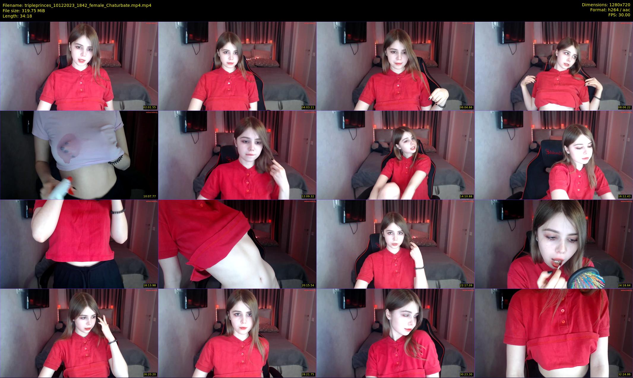 tripleprinces — 35 minute Chaturbate female cam show recording, 720p, Dec 10, 2023