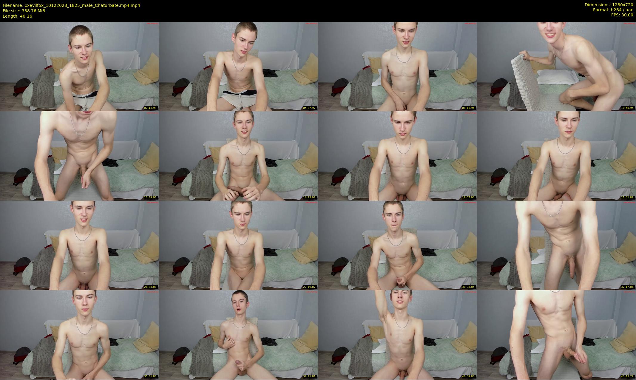 xxevilfox — 47 minute Chaturbate male cam show recording, 720p, Dec 10, 2023