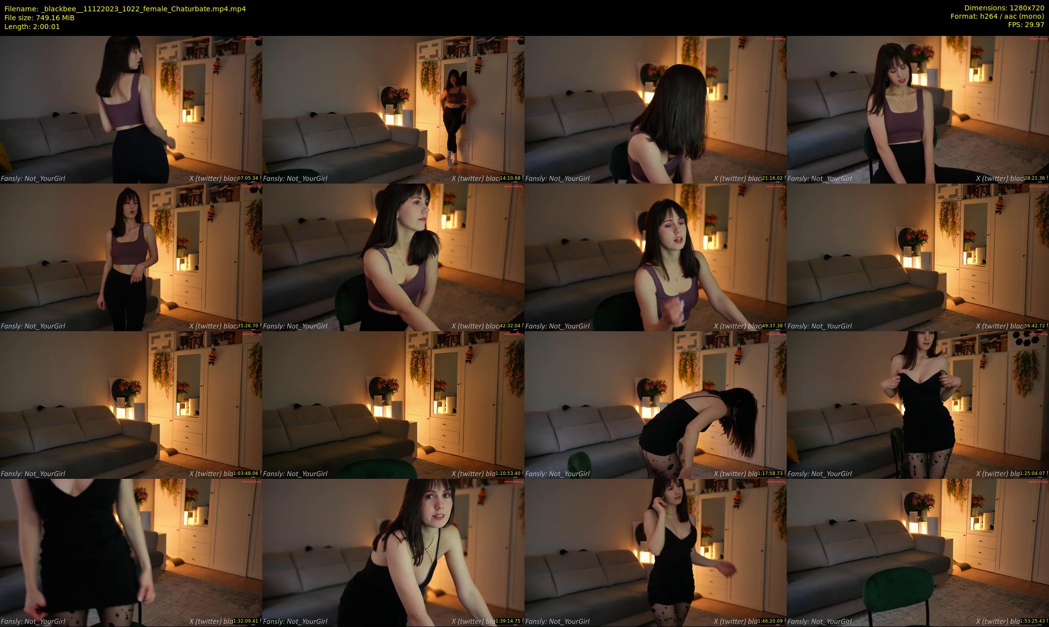 _blackbee_ — 121 minute Chaturbate female cam show recording, 720p, Dec 11, 2023
